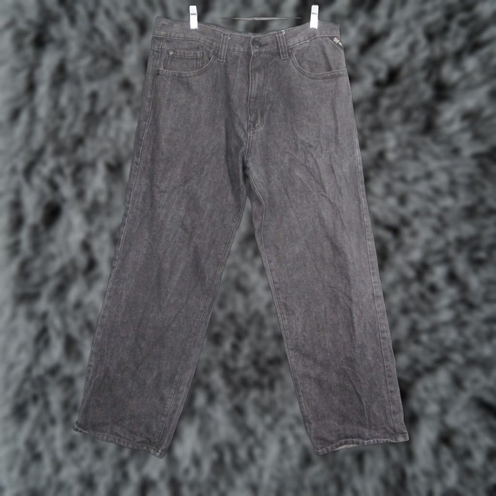 Ecko Unltd. Ecko Unltd Jeans Mens 36x32 Gray Charcoal Wash Baggy Fit Straight Denim Hip Hop Baggy Mens 36x32 Jeans Size US 36 / EU 52 - 1 Thumbnail