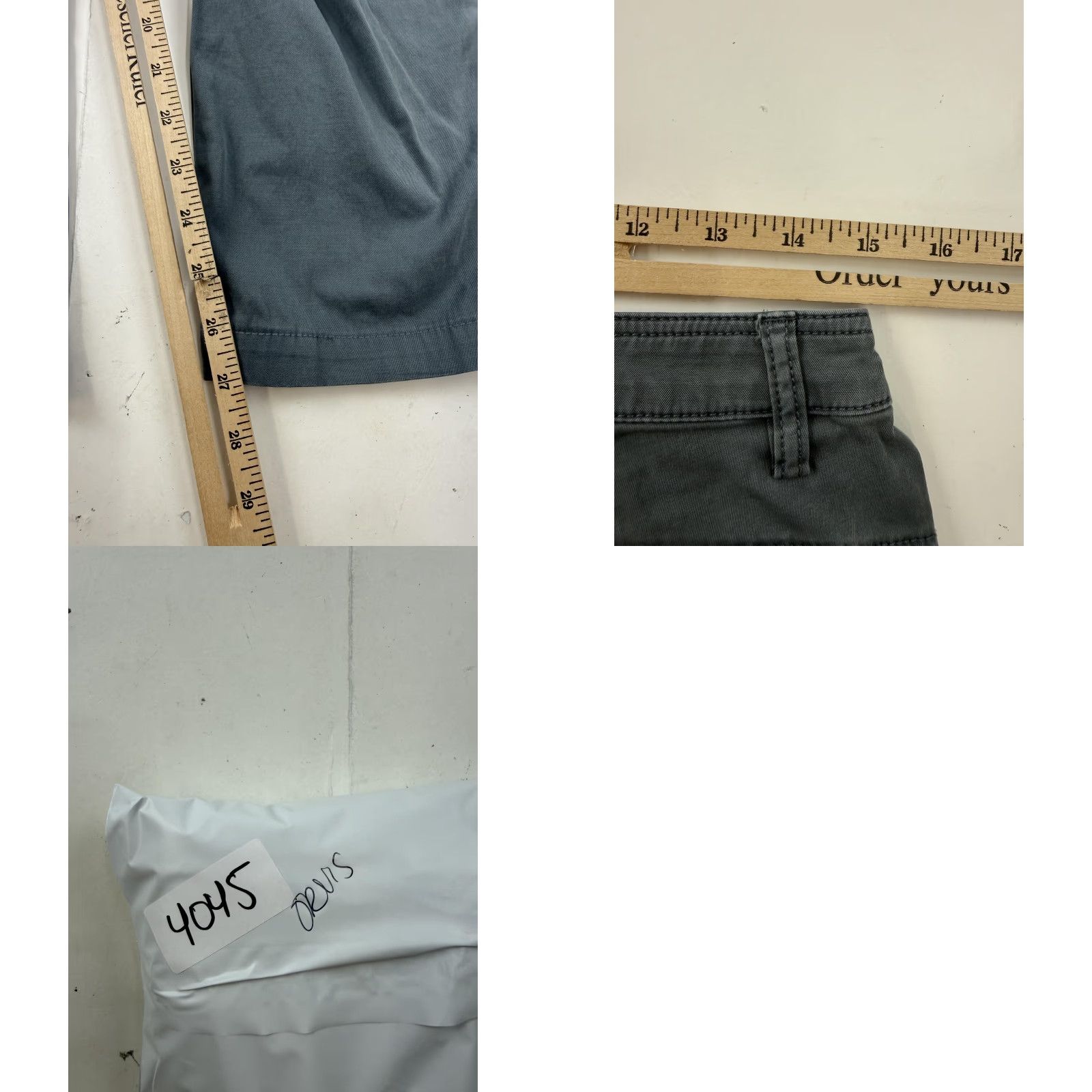 Orvis Orvis Pants Womens 8 Gray Pleated Chino Straight Leg Twill Stretch Casual Size 30" / US 8 / IT 44 - 8 Thumbnail