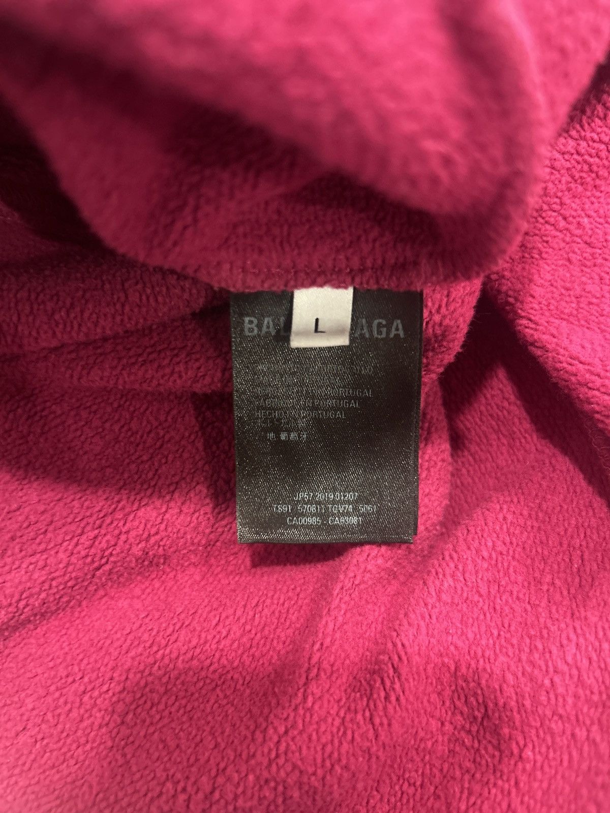 Balenciaga Balenciaga BB hoodie pink/black Size US M / EU 48-50 / 2 - 5 Thumbnail