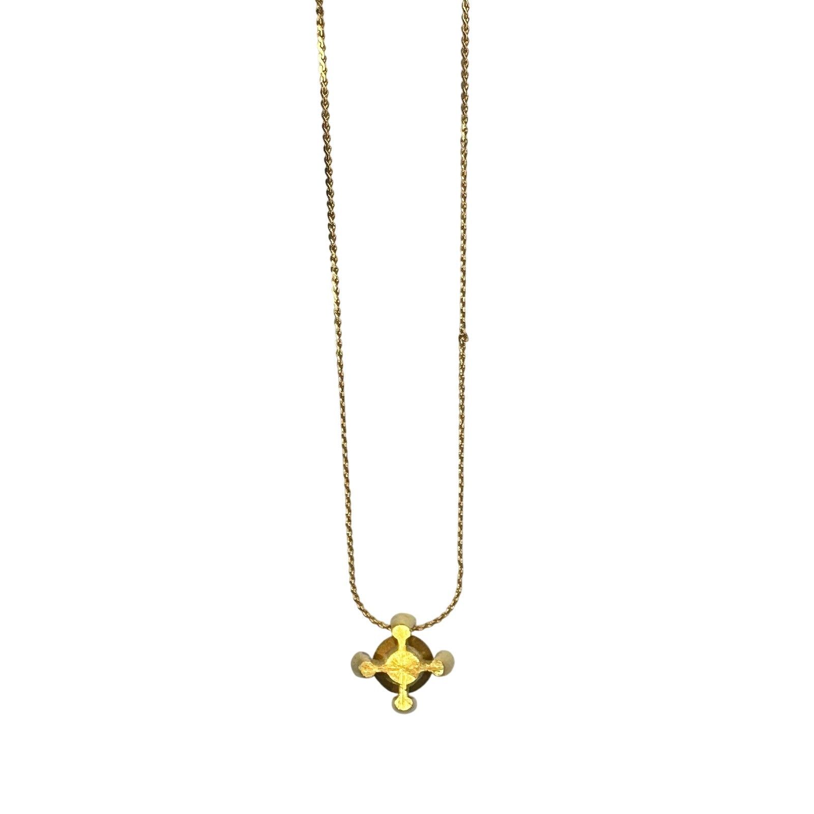 Givenchy Givenchy Crystal/White Gemstone Gold Plated Necklace Size ONE SIZE - 11 Thumbnail