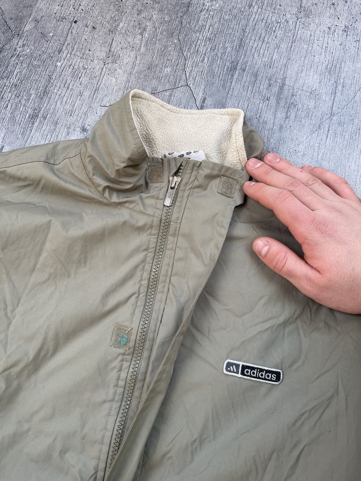Adidas × Vintage Rare Vintage Adidas Puffer Jacket Size US M / EU 48-50 / 2 - 7 Thumbnail