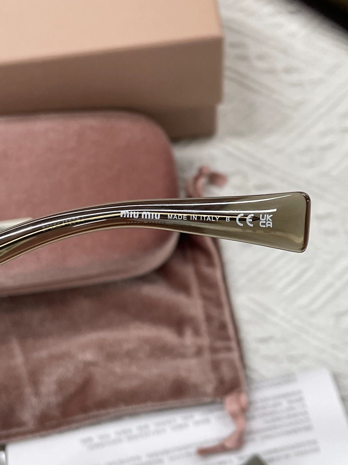 Miu Miu MIU MIU Sunglasses & Accessories Size ONE SIZE - 4 Thumbnail