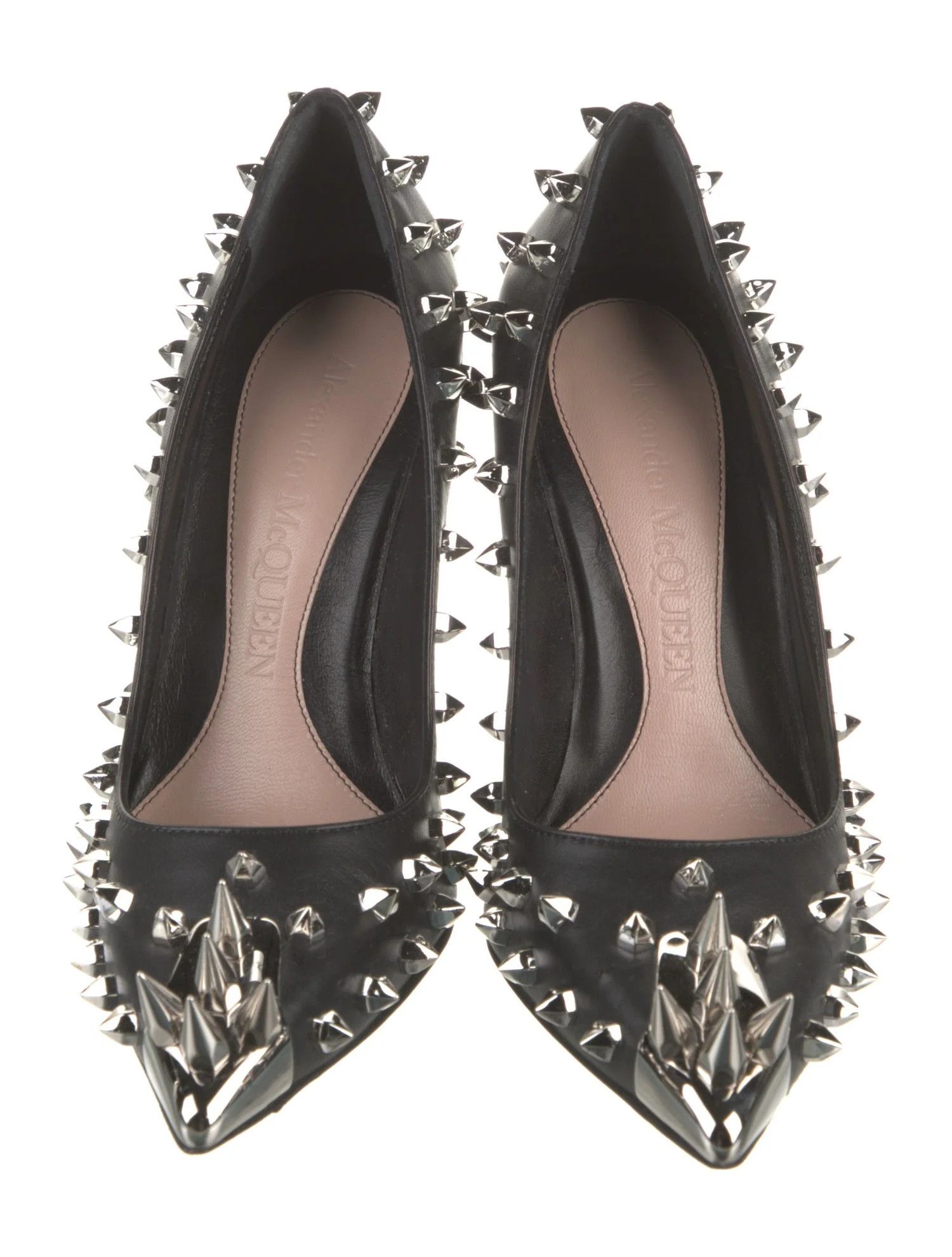 Alexander McQueen o1y0225 Pumps in Black Size US 5 / IT 35 - 4 Thumbnail