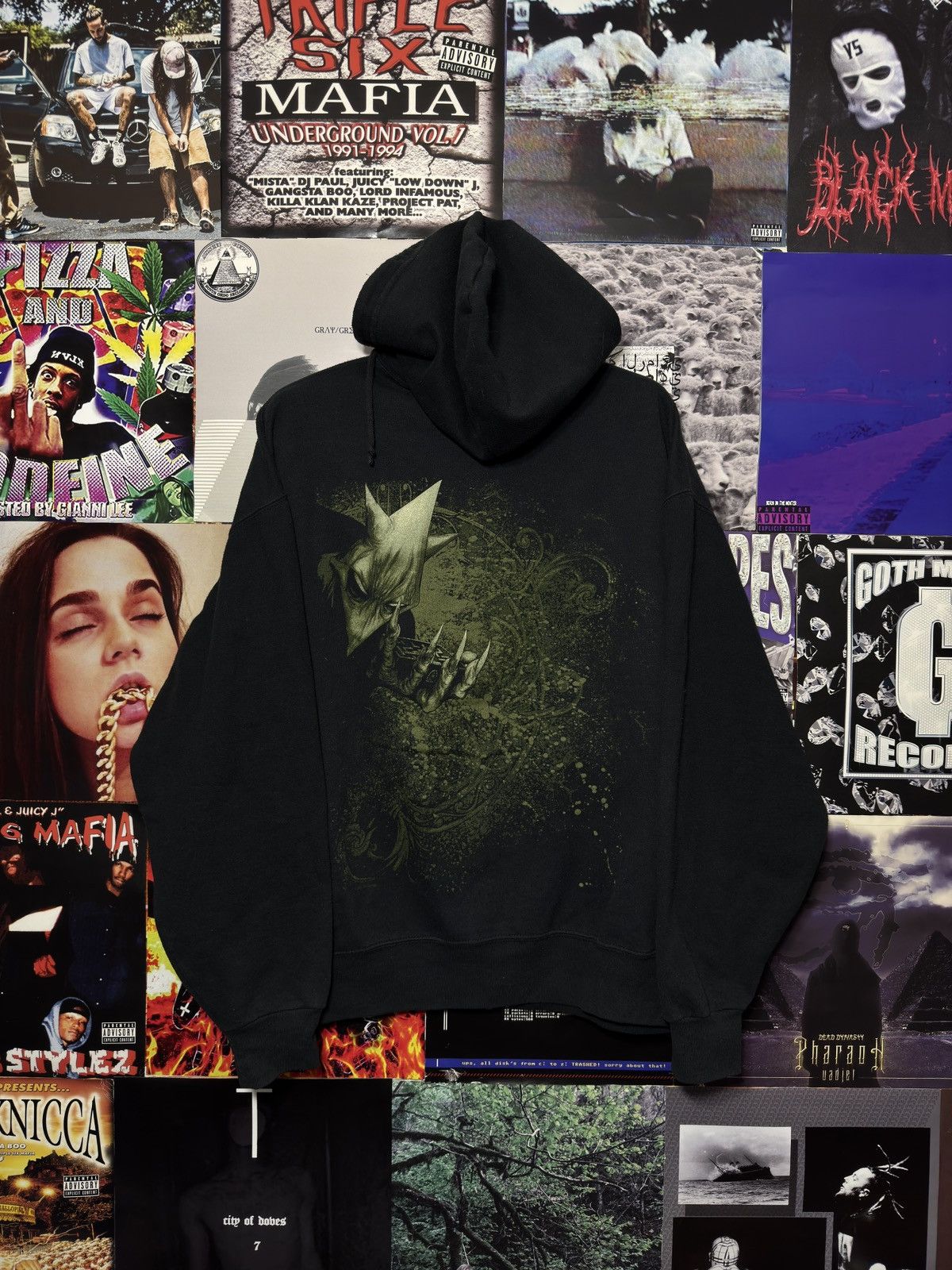 Band Tees Vintage In Flames Zip Hoodie Size US L / EU 52-54 / 3 - 3 Thumbnail