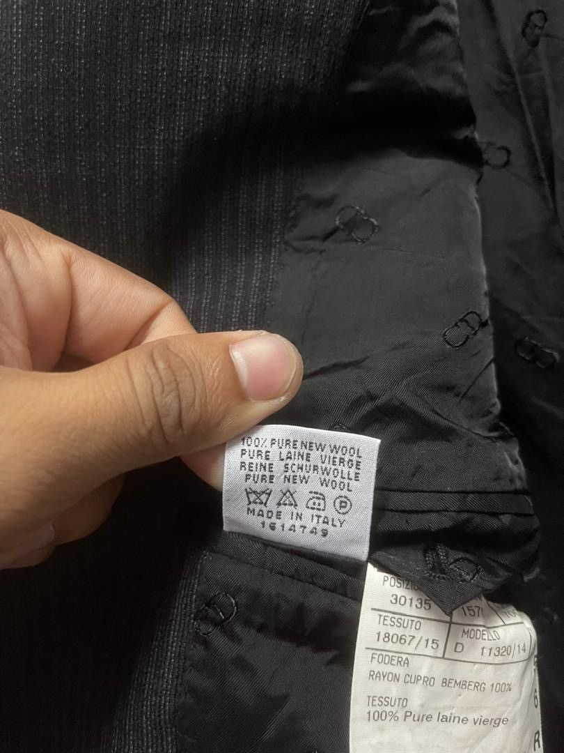 Christian Dior Monsieur Christian Dior Stripe Blazer Casual Jacket Size 52R - 22 Thumbnail