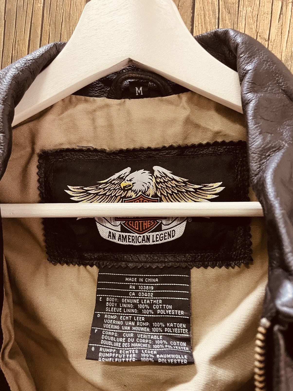 Harley Davidson × Vintage Harley Davidson vintage leather jacket Size US M / EU 48-50 / 2 - 4 Thumbnail