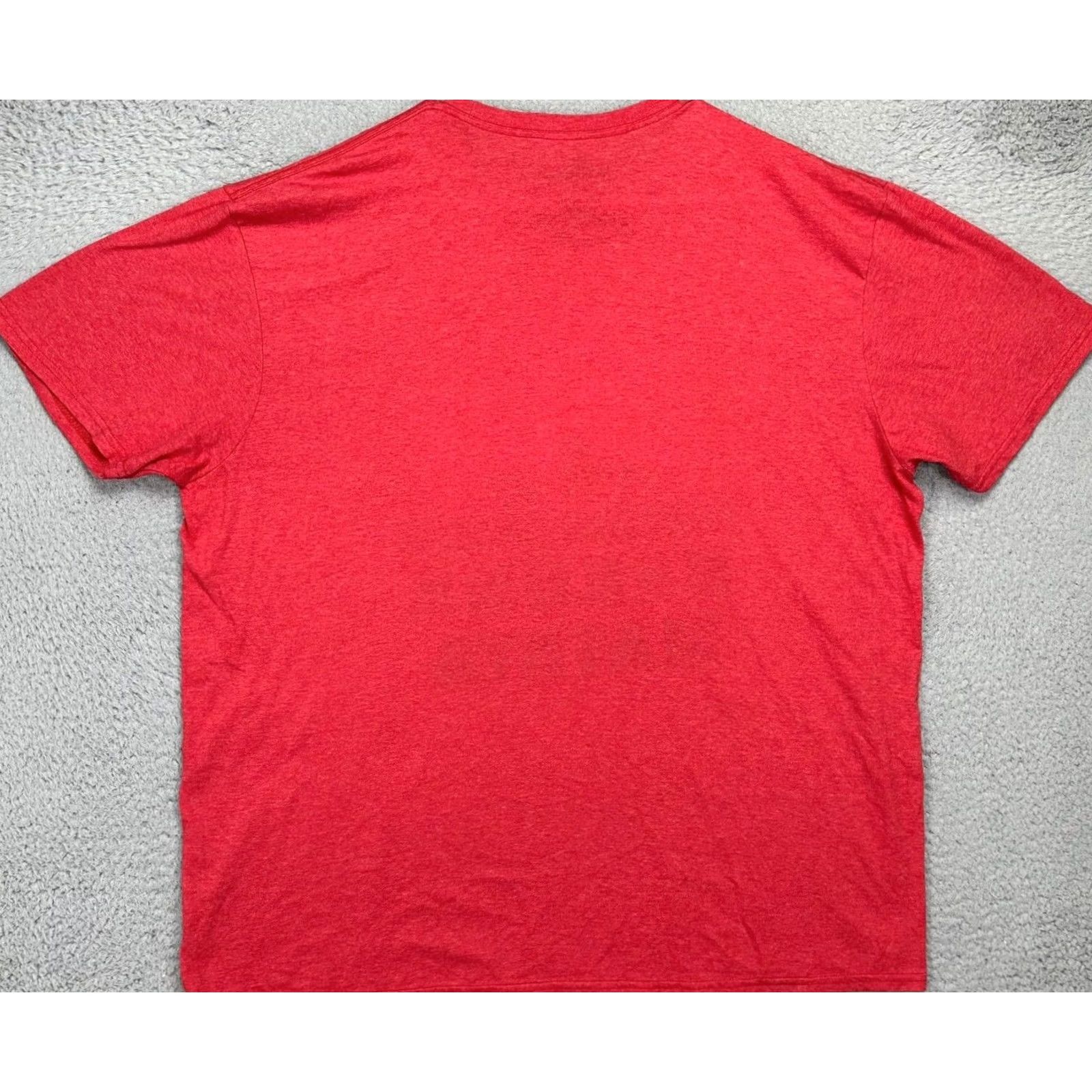 Disney Disney The Lion King Shirt Mens 2XL Red Hakuna Matata T-Shirt Short Sleeve Shirt Size US XXL / EU 58 / 5 - 3 Thumbnail