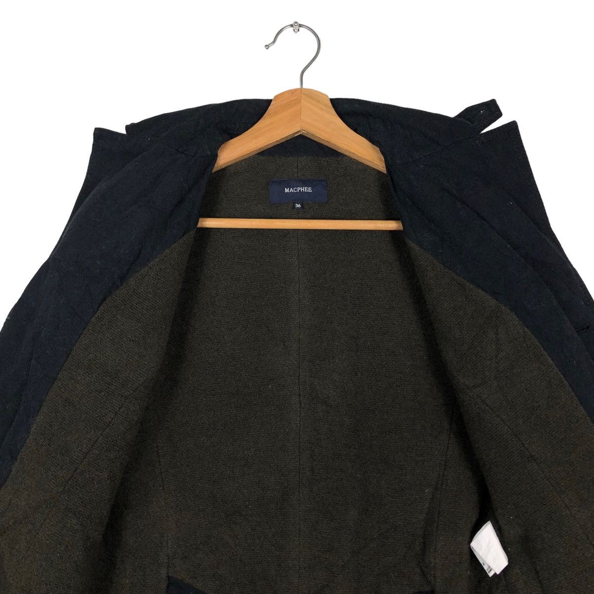 Japanese Brand 🔥Rich Black Cargo Cropped Jacket Macphee Issey Miyake Size US M / EU 48-50 / 2 - 14 Thumbnail