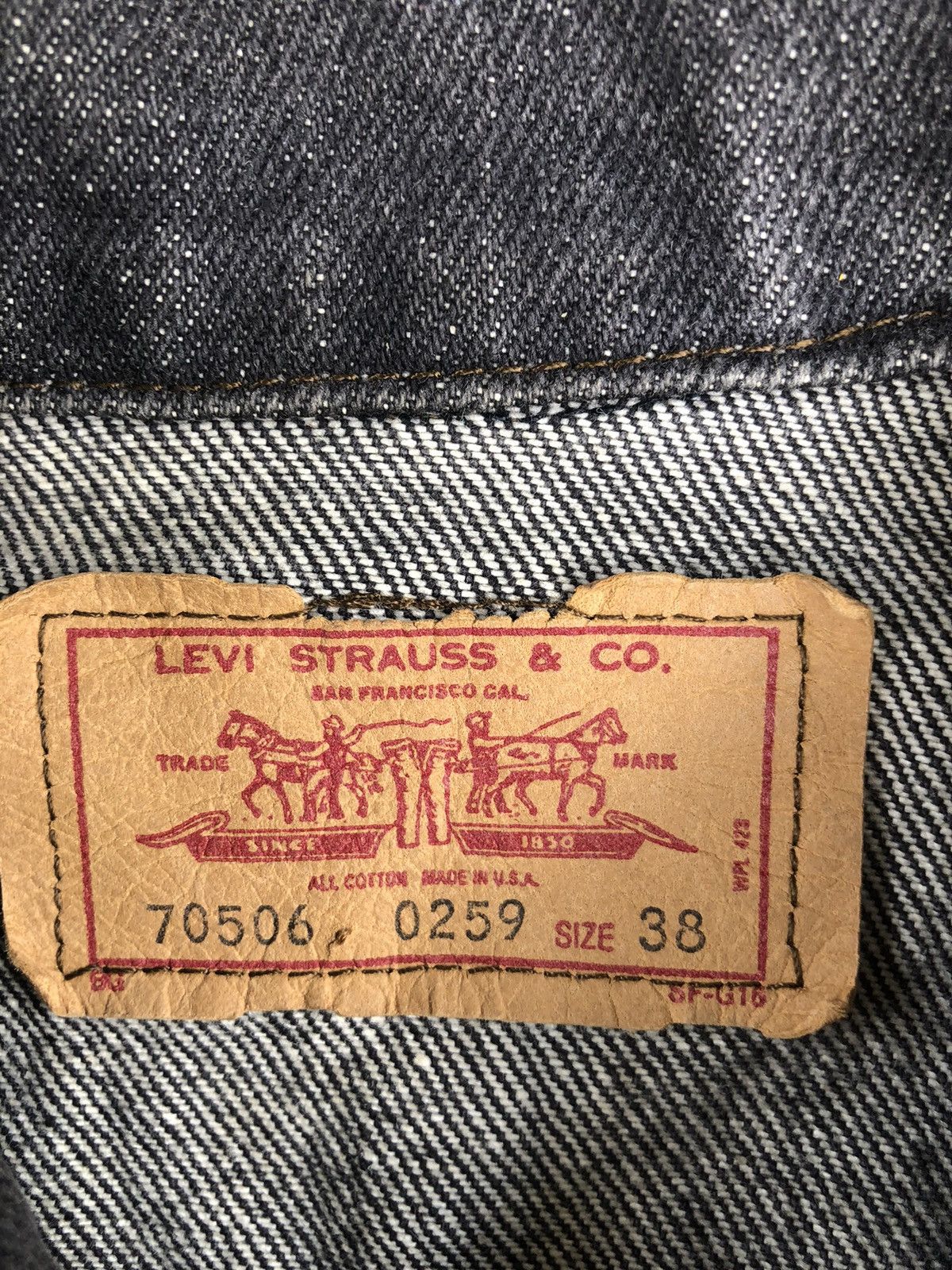 Levi's Vintage 80s Levis Denim Jacket Distressed Denim Size US M / EU 48-50 / 2 - 16 Thumbnail