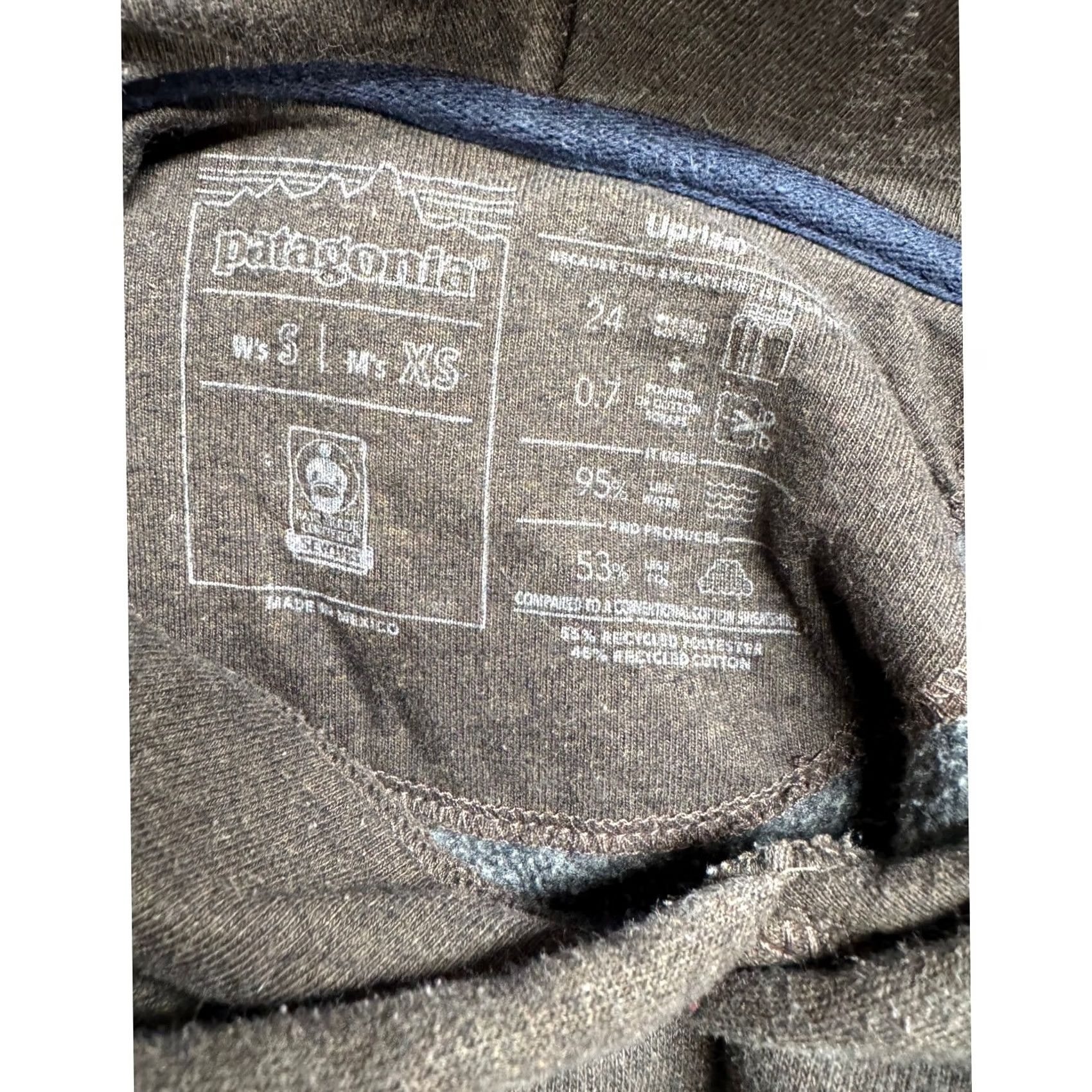 Patagonia Patagonia Uprisal Hoody Brown Stripe Graphic Pullover Sweatshirt Women's S Size S / US 4 / IT 40 - 6 Thumbnail