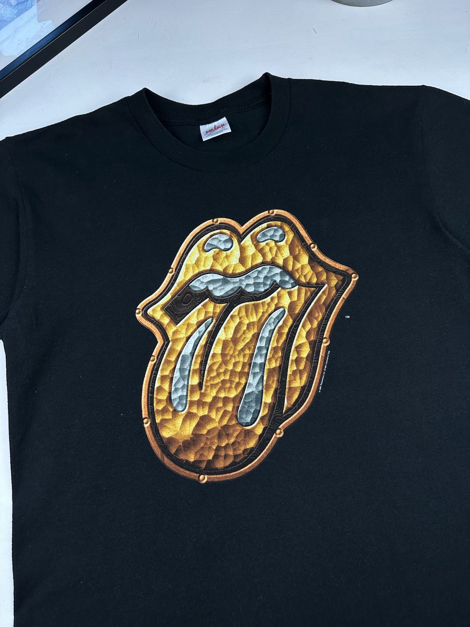 The Rolling Stones Vintage 90s Rolling Stones Tour T-Shirt Size US L / EU 52-54 / 3 - 2 Thumbnail