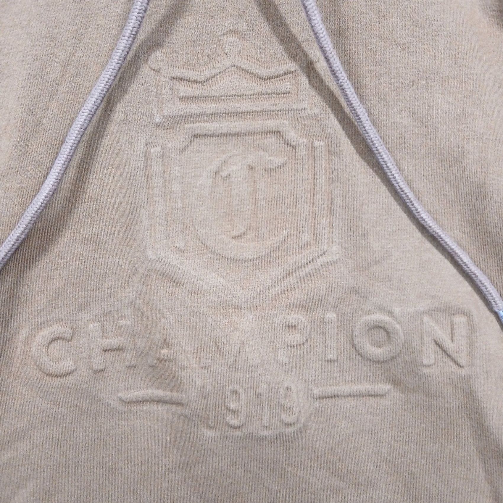 Champion Champion Hoodie Men 2XL Brown Embossed Logo Pullover Fleece Sweatshirt Size US XXL / EU 58 / 5 - 4 Thumbnail