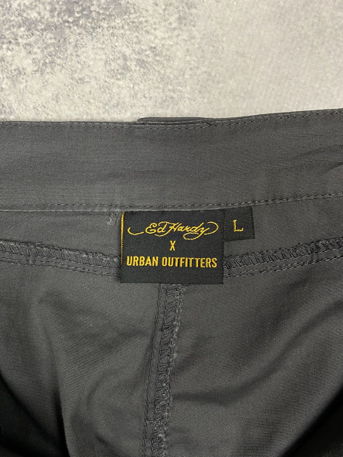 Ed Hardy Ed Hardy Urban Outfitters Y2K Style Grey Cargo Multi Pocket Size US 32 / EU 48 - 16 Thumbnail