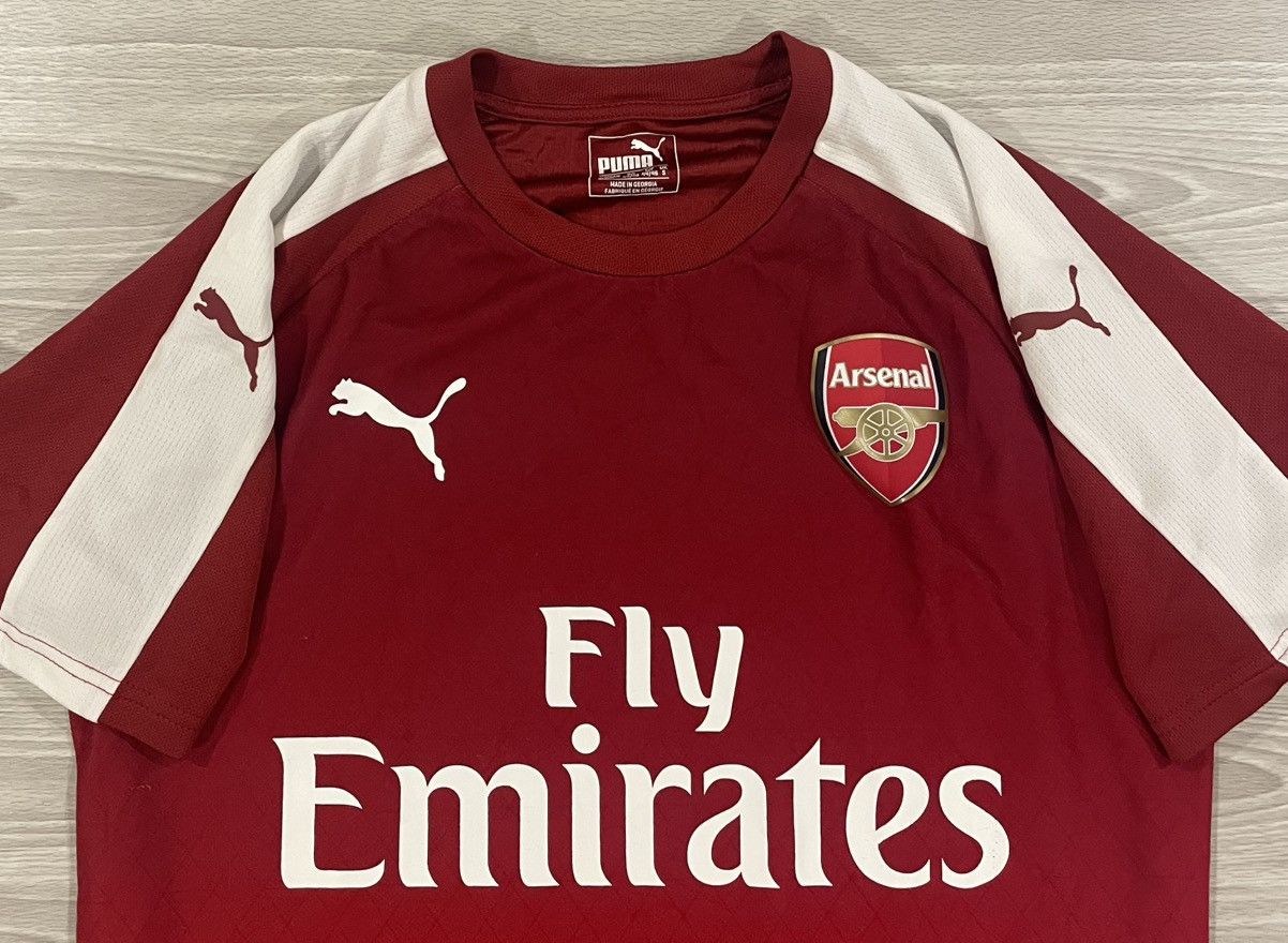 Puma Puma 2017/18 Arsenal FC Home Soccer Jersey Men’s Size Small Size US S / EU 44-46 / 1 - 2 Thumbnail