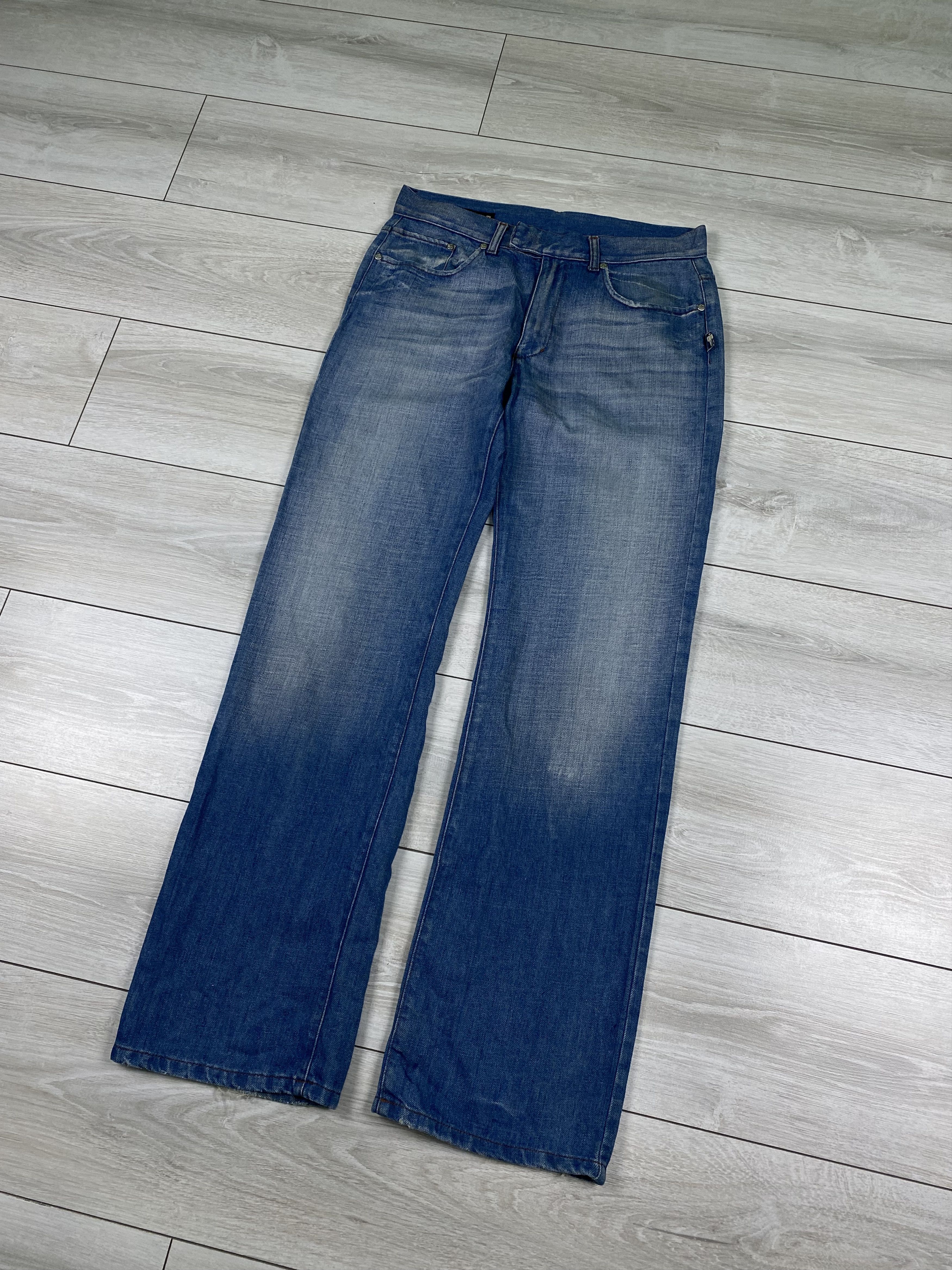 Jean Paul Gaultier Vintage Jean Paul Gaultier 90s straight blue jeans sz 32 Size US 32 / EU 48 - 2 Thumbnail