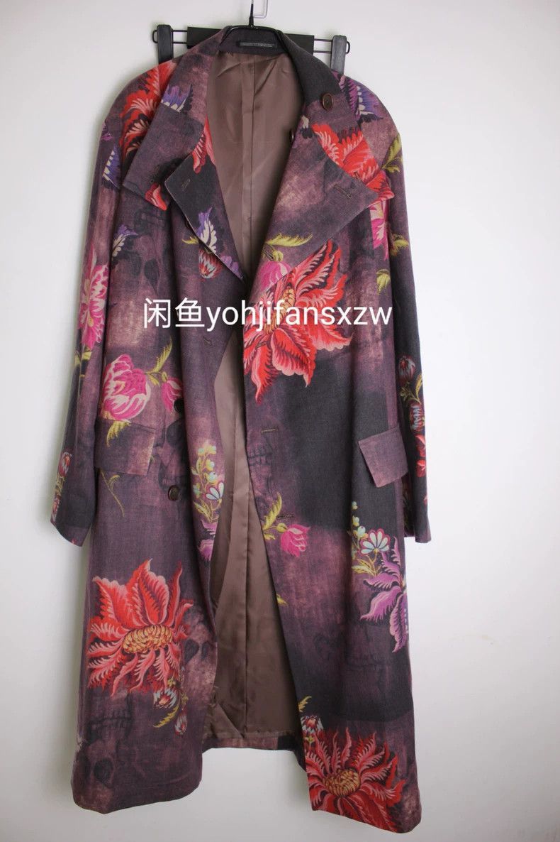 Yohji Yamamoto yohji yamamoto 14aw Skeleton flower coat yohji-2505 Size US S / EU 44-46 / 1 - 3 Thumbnail