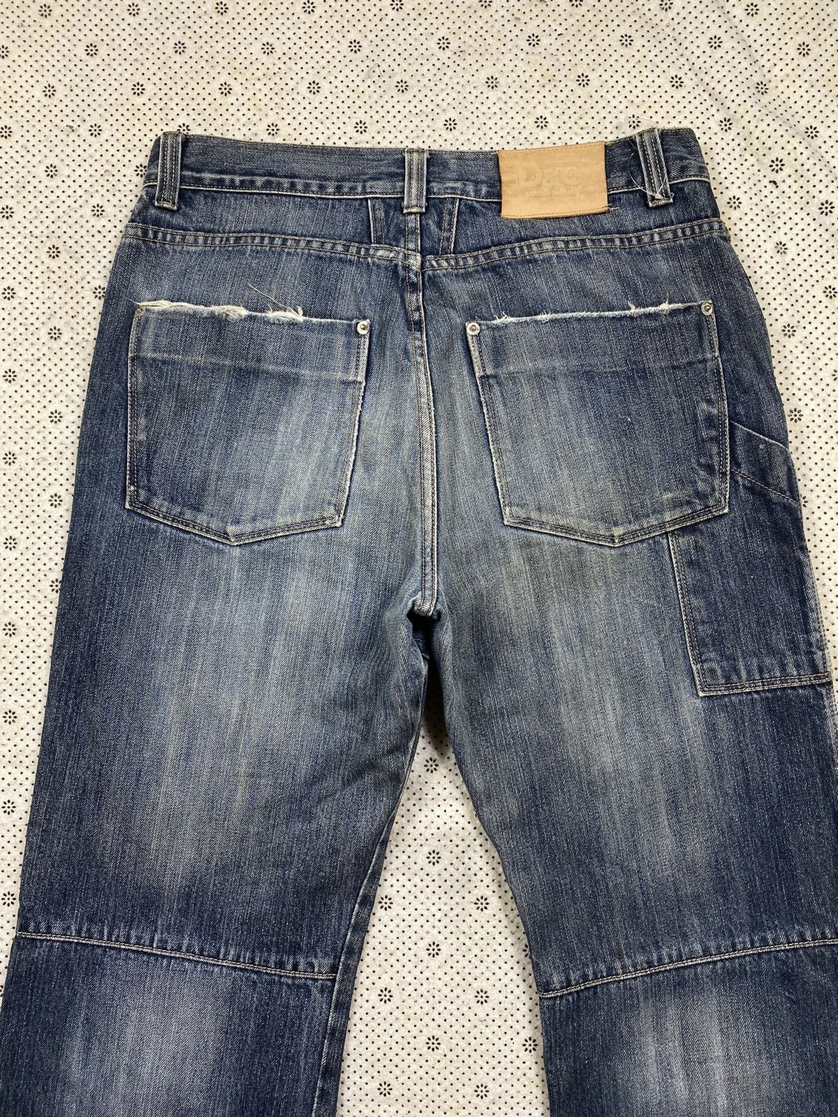 Dolce & Gabbana Authentic Double Knee Denim By Dolce And Gabbana Size US 34 / EU 50 - 6 Thumbnail