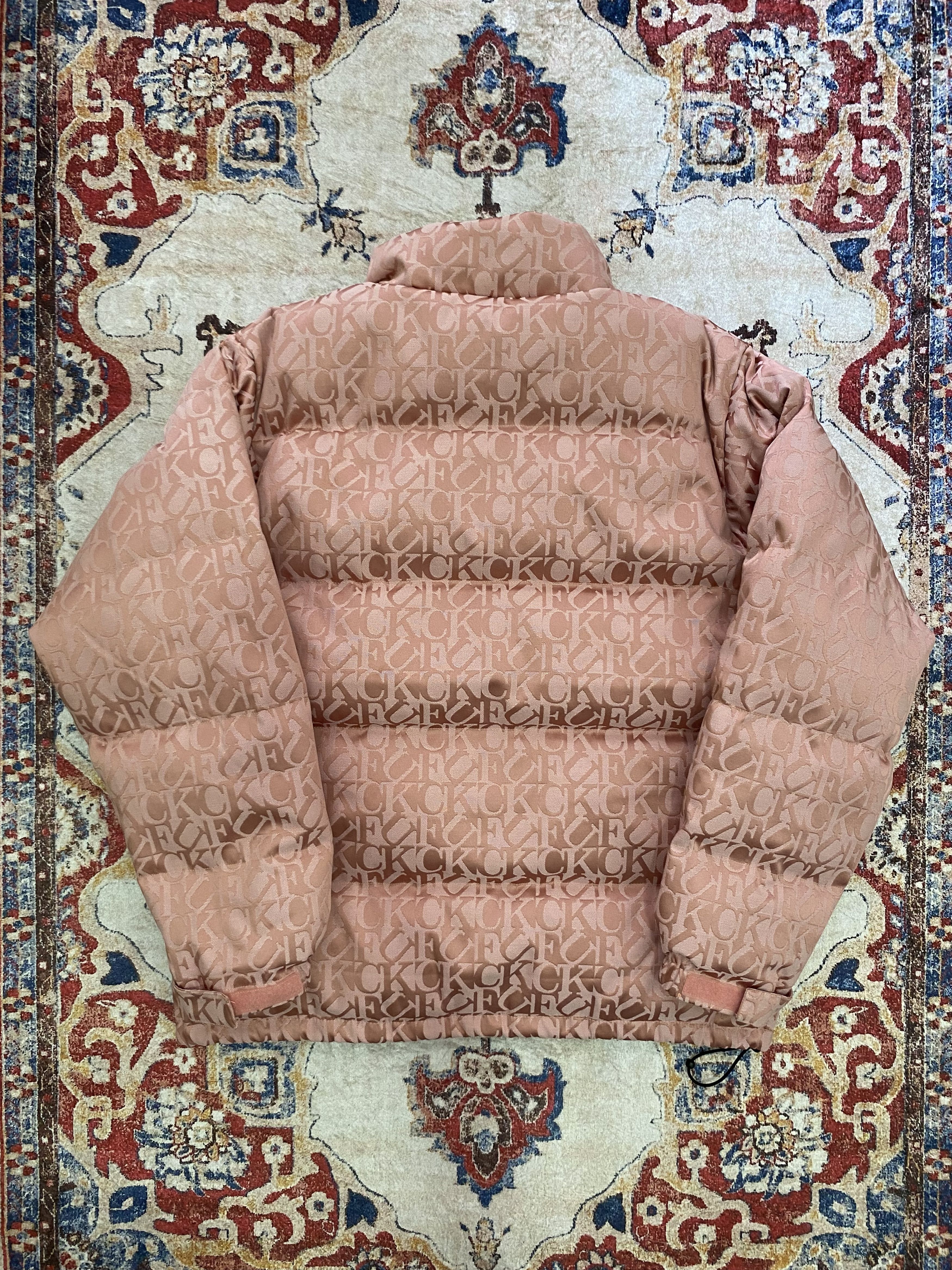 Supreme FW17 Supreme Fuck Jacquard Puffy Jacket Size US L / EU 52-54 / 3 - 2 Thumbnail