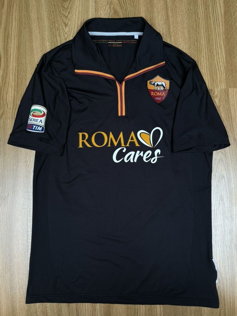 Other AS Roma 2013/14 Third Jersey – Gervinho 27 – Match-Issued Size US L / EU 52-54 / 3 - 7 Thumbnail