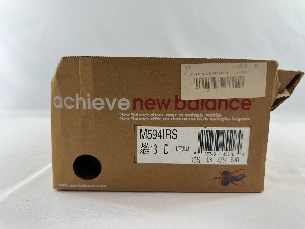 New Balance Vintage New Balance 594 Suede Shoes M594IRS Y2K Size US 13 / EU 46 - 9 Thumbnail