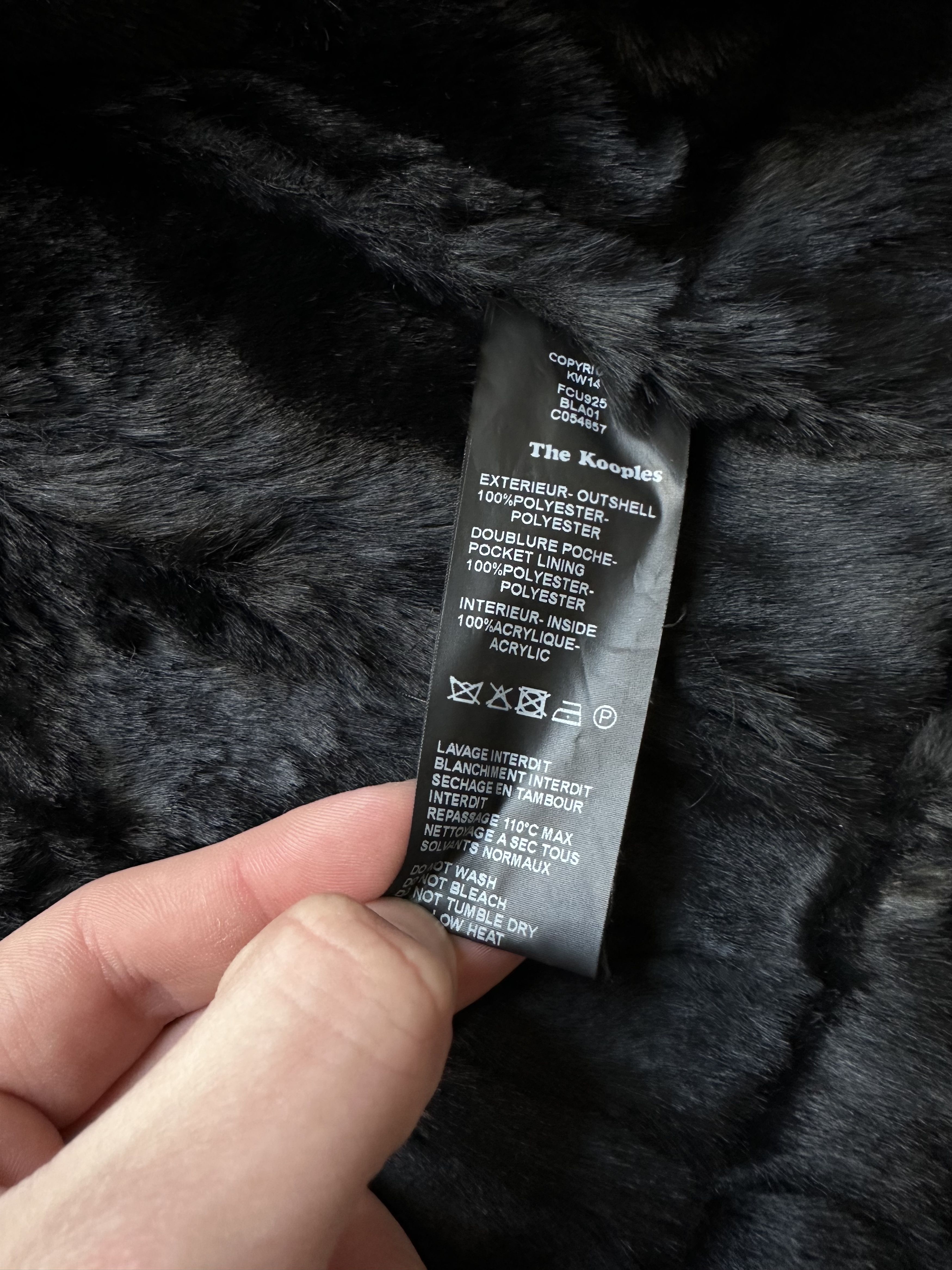 The Kooples The Kooples faux-fur jacket avant garde Size S / US 4 / IT 40 - 7 Thumbnail