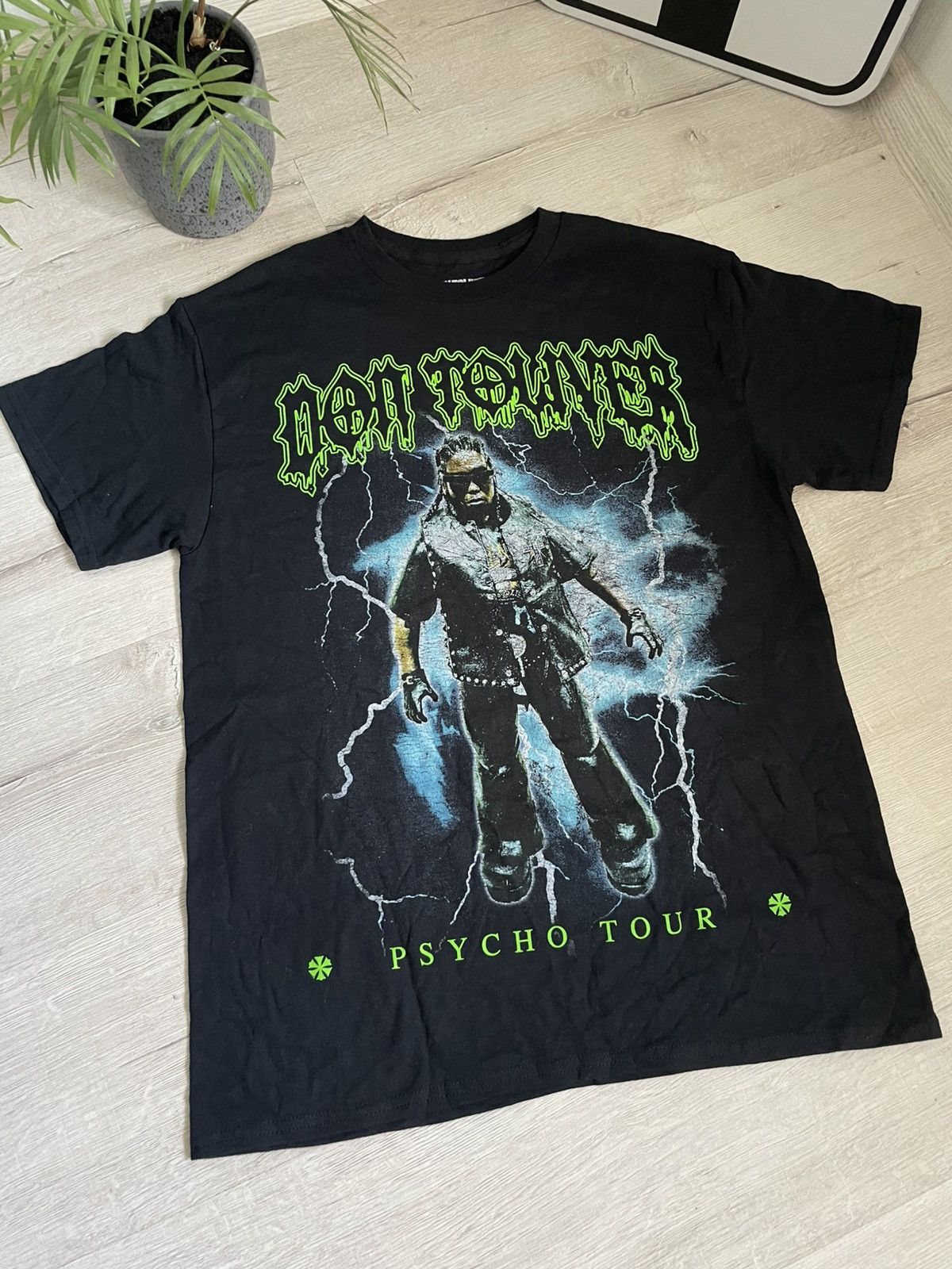Designer Rare Don Toliver Psycho Tour Rap Tee Europe Metro Boomin y2k Size US M / EU 48-50 / 2 - 3 Thumbnail