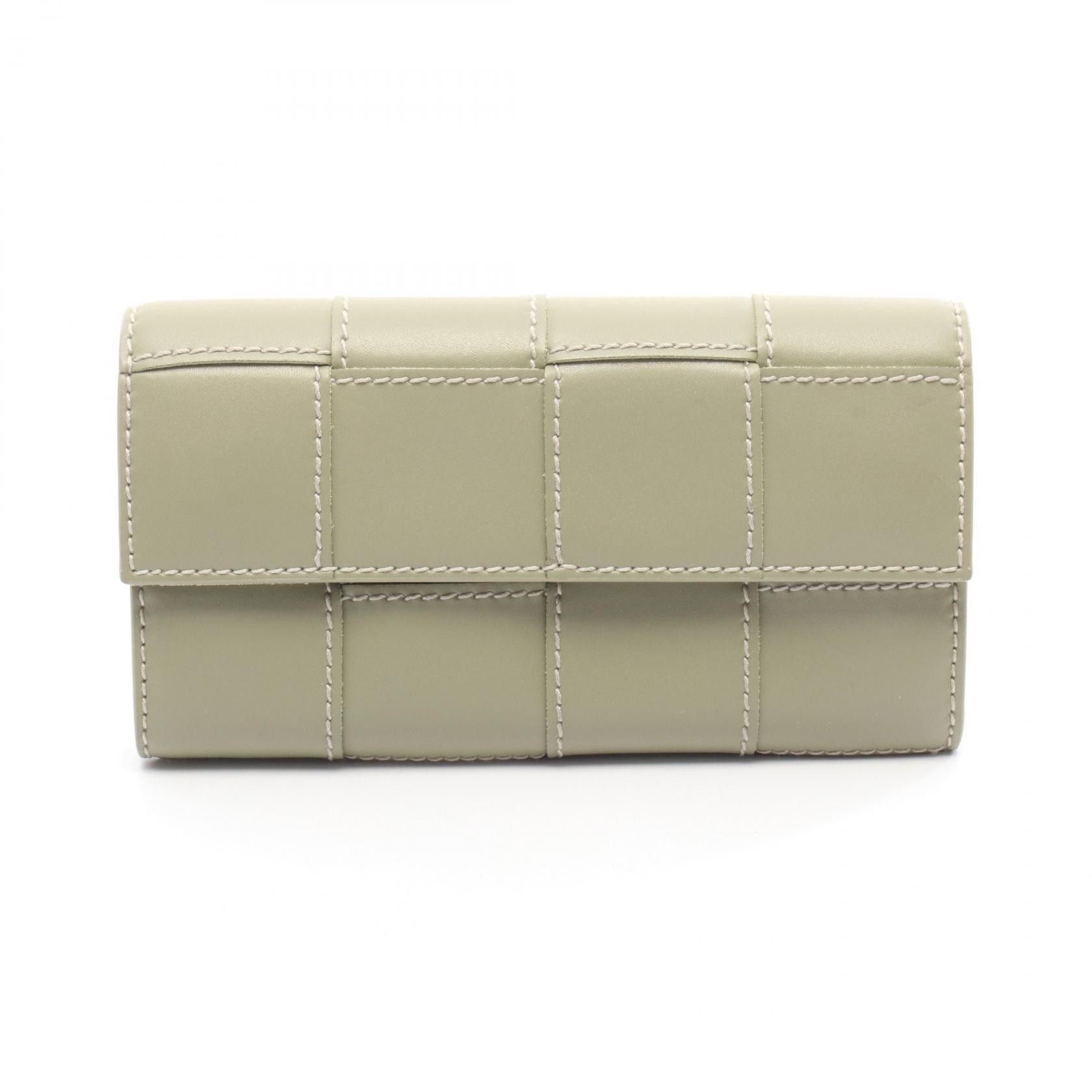 Bottega Veneta Bottega Veneta Bottega Veneta Intrecciato Leather Long Bifold Wallet Leather Long Wallet DUTY FREE for USA Size ONE SIZE - 1 Thumbnail