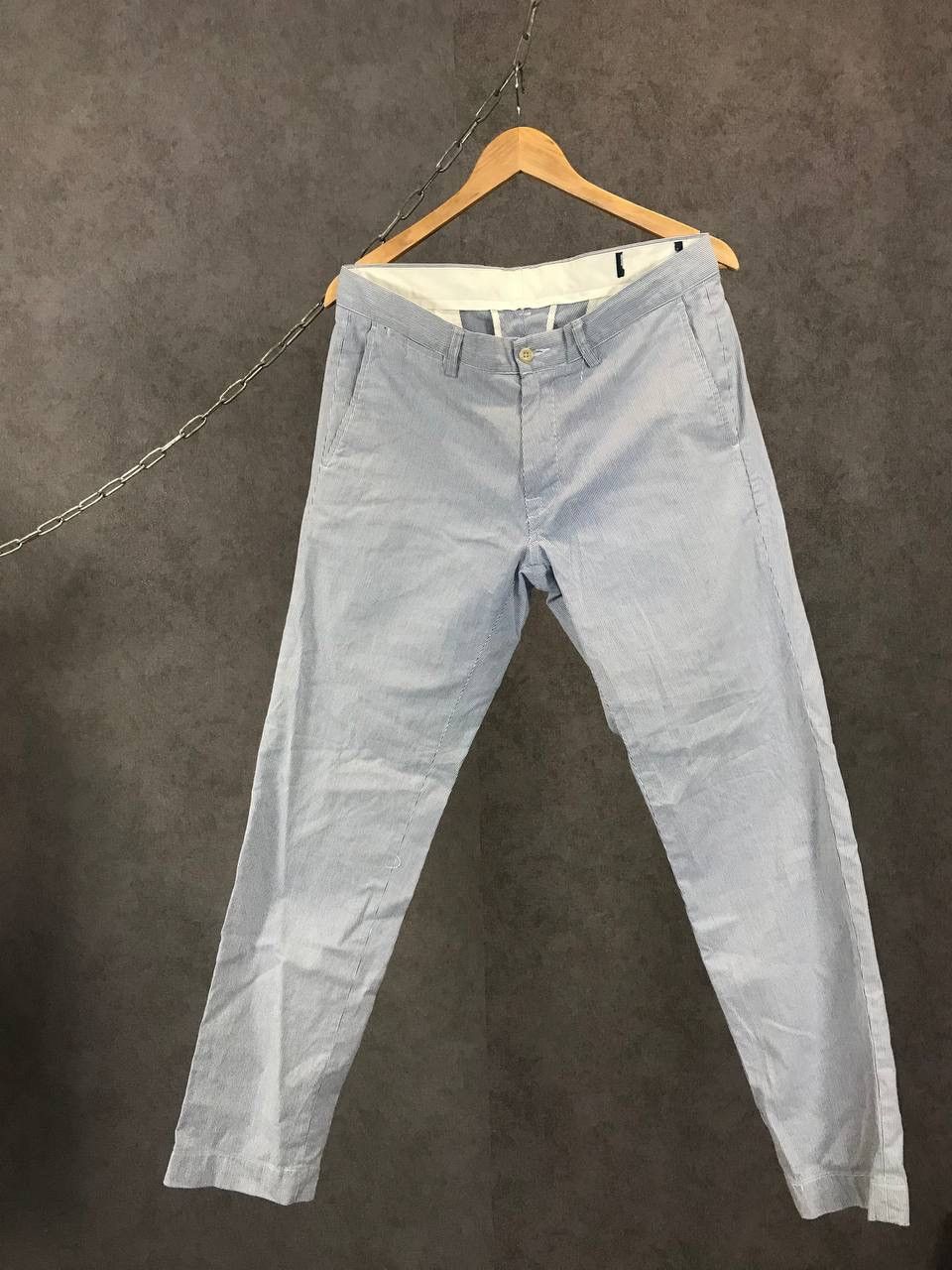 Polo Ralph Lauren Polo Ralph Lauren vintage designer striped pants Size US 33 - 1 Thumbnail