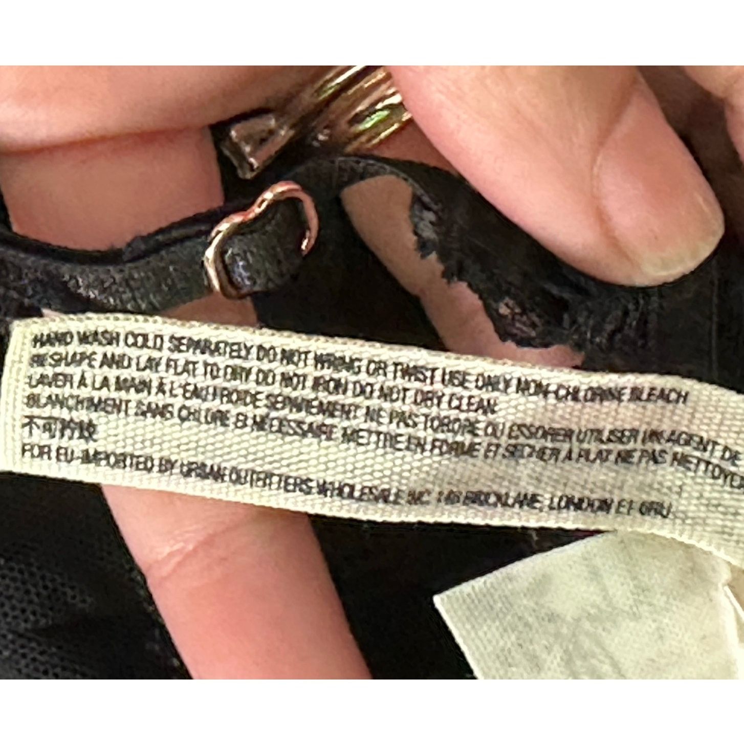 Free People Free People Intimately black lace underwire bra size Medium Size M / US 6-8 / IT 42-44 - 4 Thumbnail