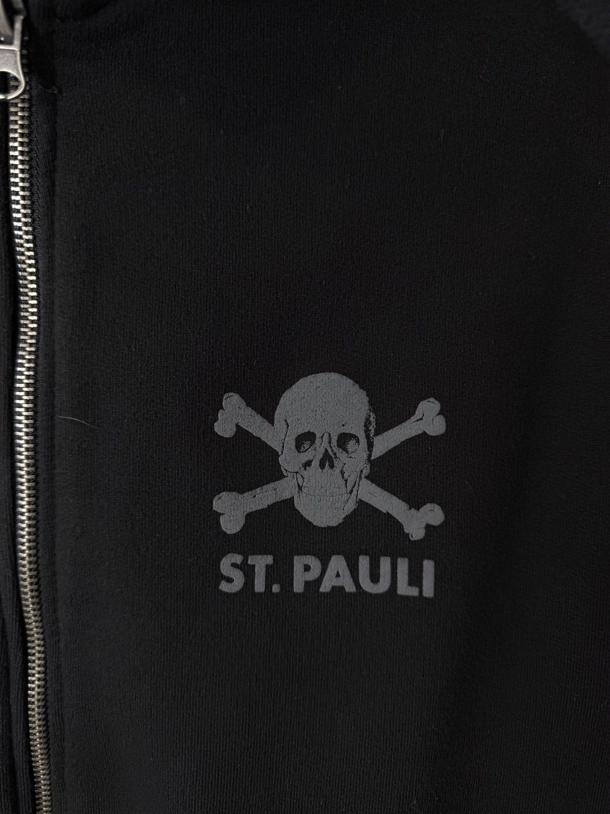 Vintage Vintage St Pauli Band Hoodie Skull Pirates Bones Size US S / EU 44-46 / 1 - 3 Thumbnail