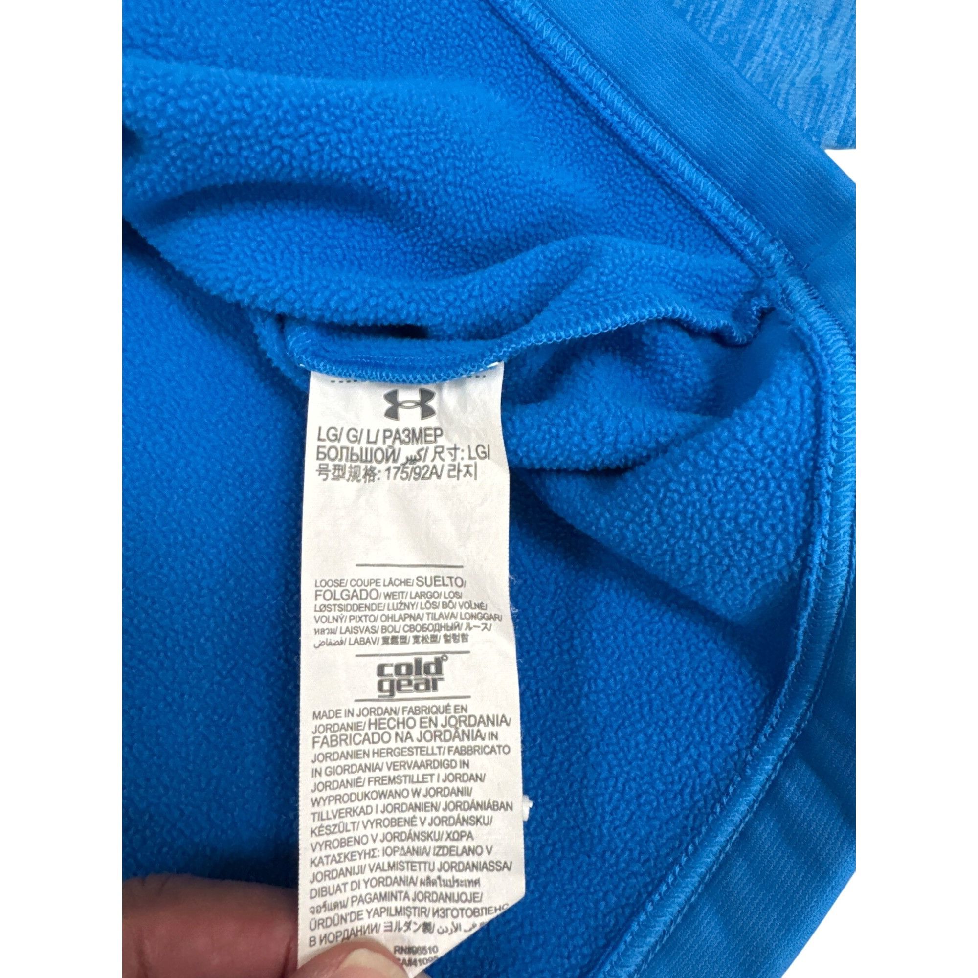 Under Armour Under Armour Mens 1/4 Zip Pullover Long Sleeve Hoodie sweate Size US L / EU 52-54 / 3 - 5 Thumbnail