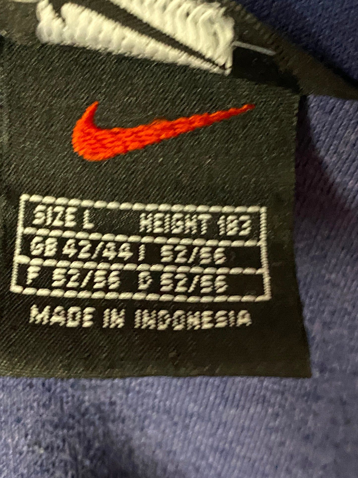 Nike 90s Nike Vintage Men's Hooded Track Jacket - L Size US L / EU 52-54 / 3 - 6 Thumbnail