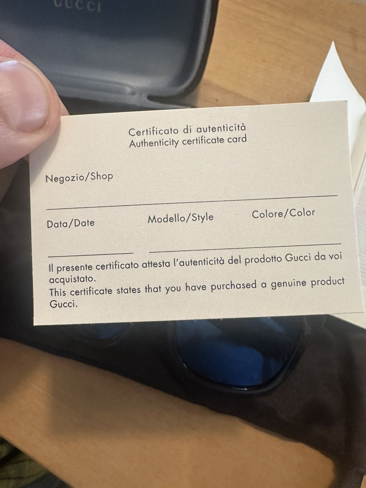 Gucci Gucci Sunglasses Size ONE SIZE - 5 Thumbnail