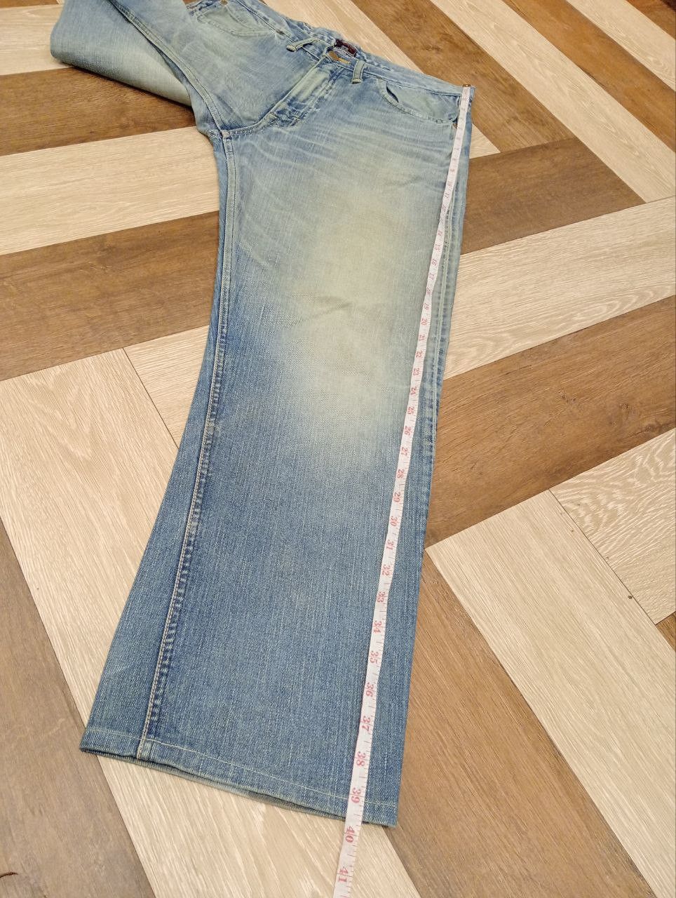 Lee RARE VINTAGE LEE RIDER ZIPPER GRIPPER SELVEDGE JEANS Size US 33 - 18 Thumbnail