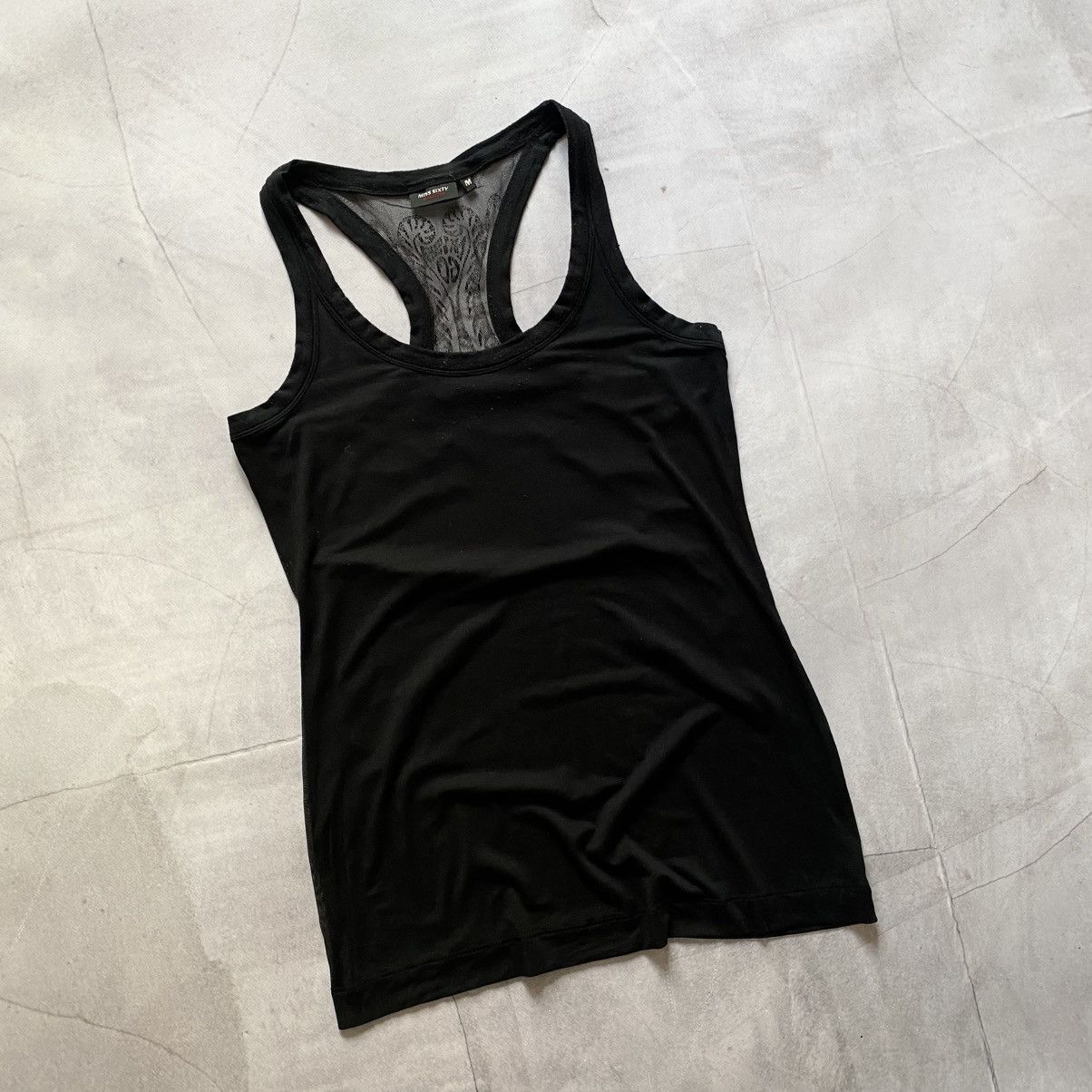 Hysteric Glamour Y2K Miss Sixty Tank Top Mesh Big Print Hysteric Glamour Vibe Size M / US 6-8 / IT 42-44 - 3 Thumbnail