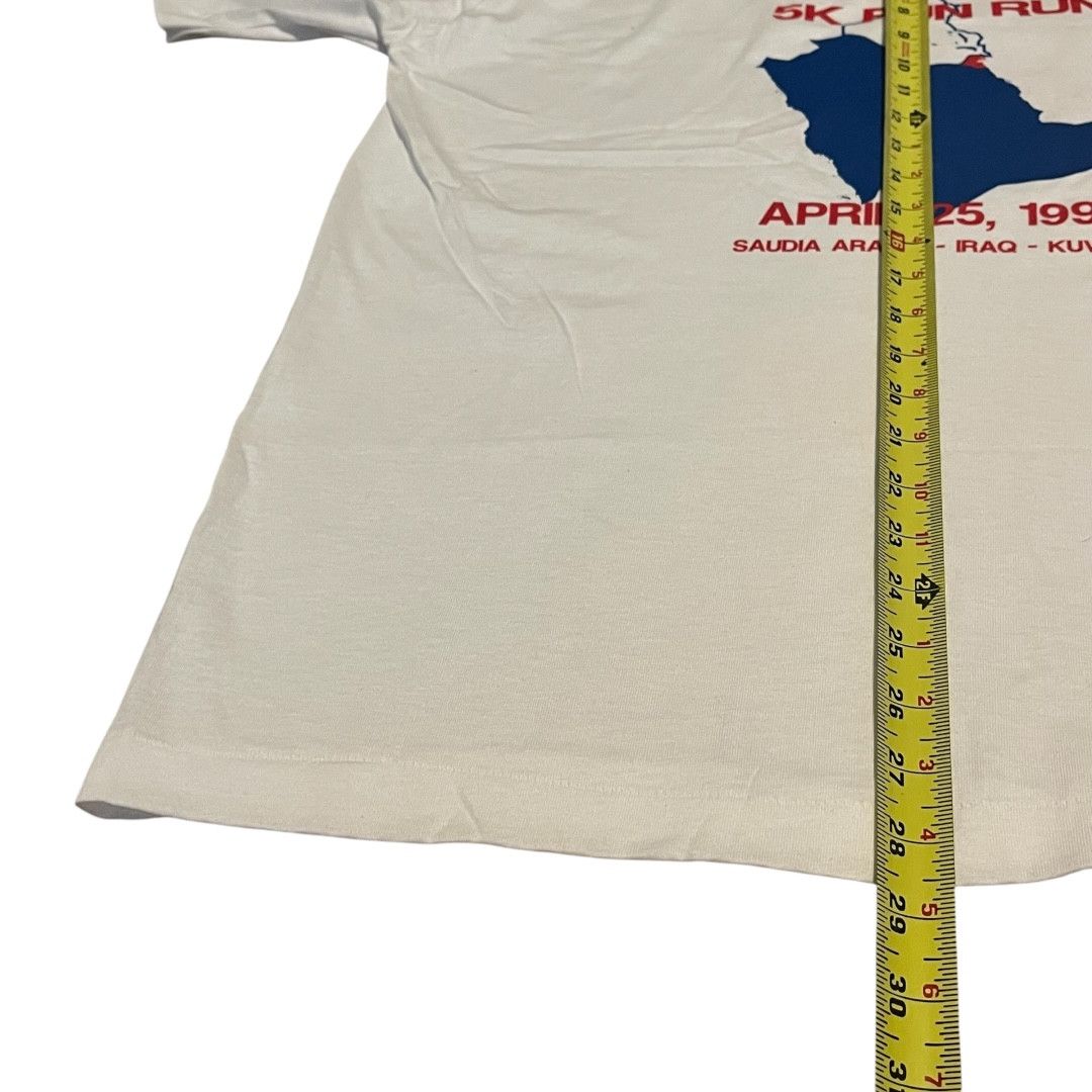 Vintage VINTAGE Iraq 5K Fun Run T Shirt Size US XL / EU 56 / 4 - 6 Thumbnail