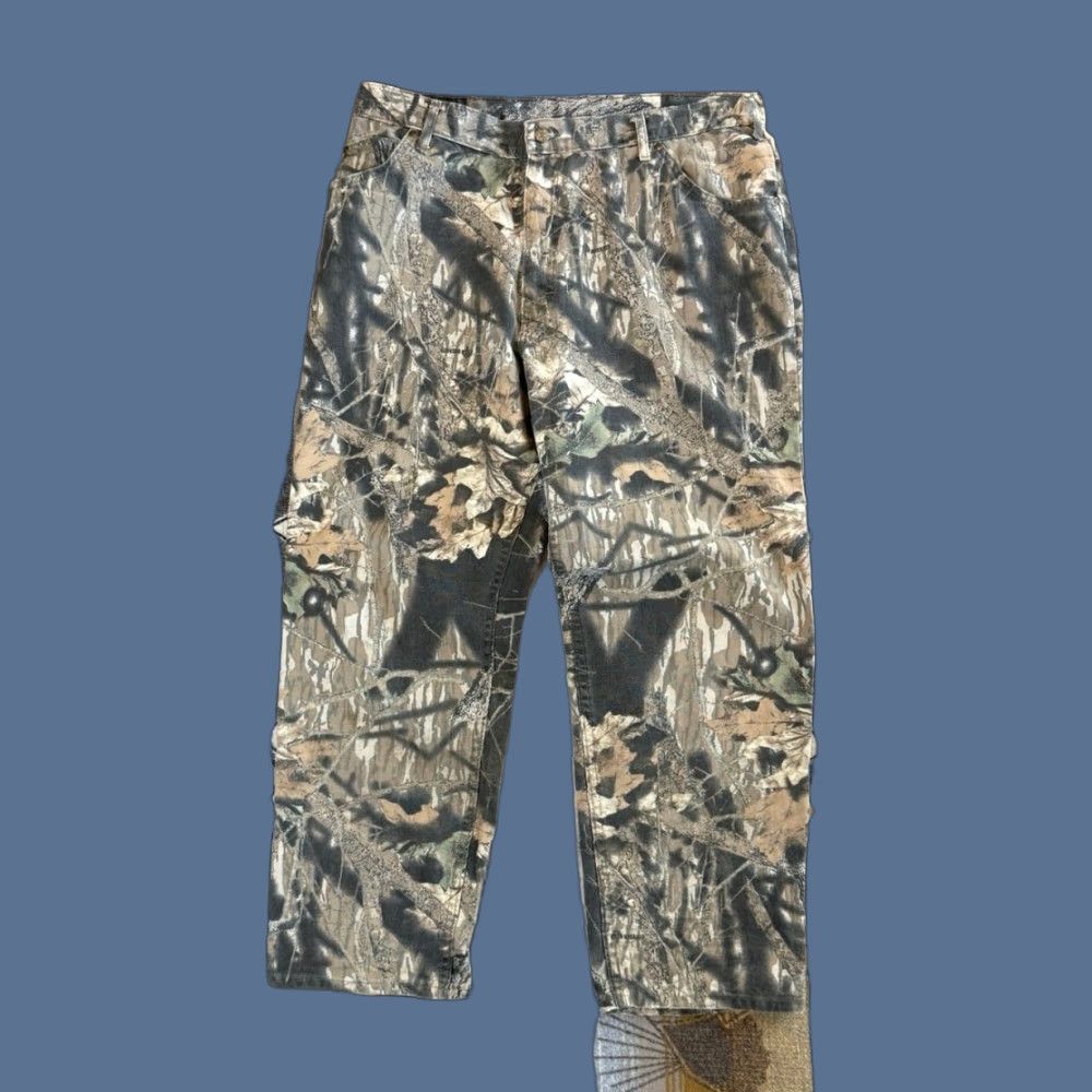Vintage VINTAGE Cabela’s Jeans Camouflage 36x30 Men Mossy Oak Break Up Camouflage Hunting Outdoor 90s Camouflage Style Straight Size US 36 / EU 52 - 1 Thumbnail