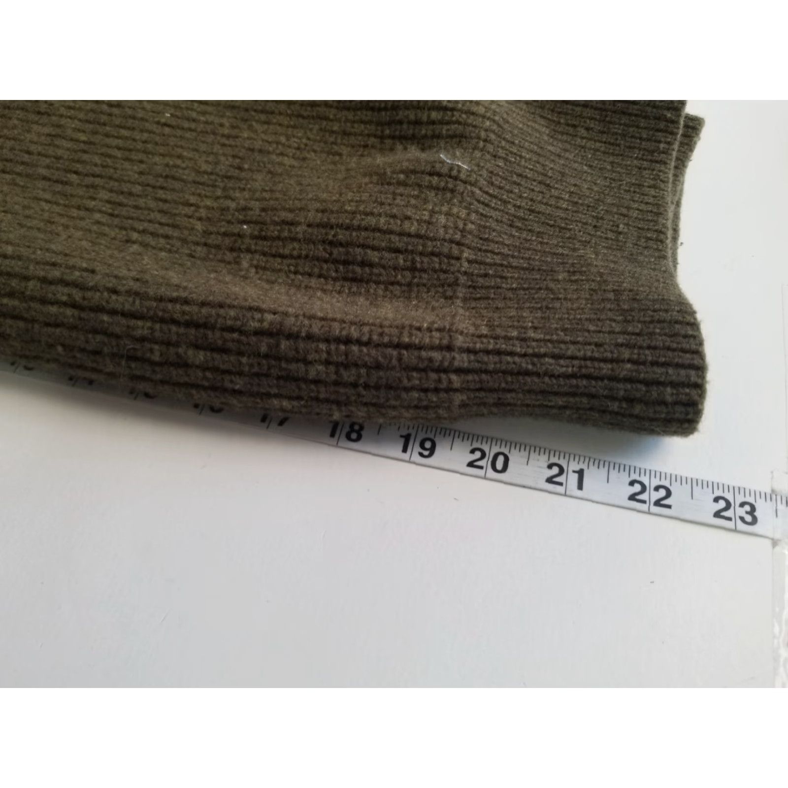 Madewell Madewell Sweater Womens XS Brown Wool Pullover Vneck Stretch Long Sleeve Size XS / US 0-2 / IT 36-38 - 6 Thumbnail