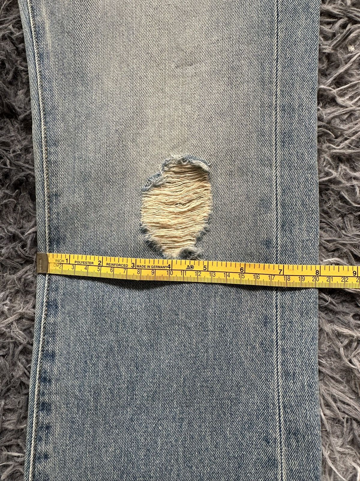 CIVARIZE 00's CavariA vkei distressed washed flared jeans Size US 32 / EU 48 - 16 Thumbnail