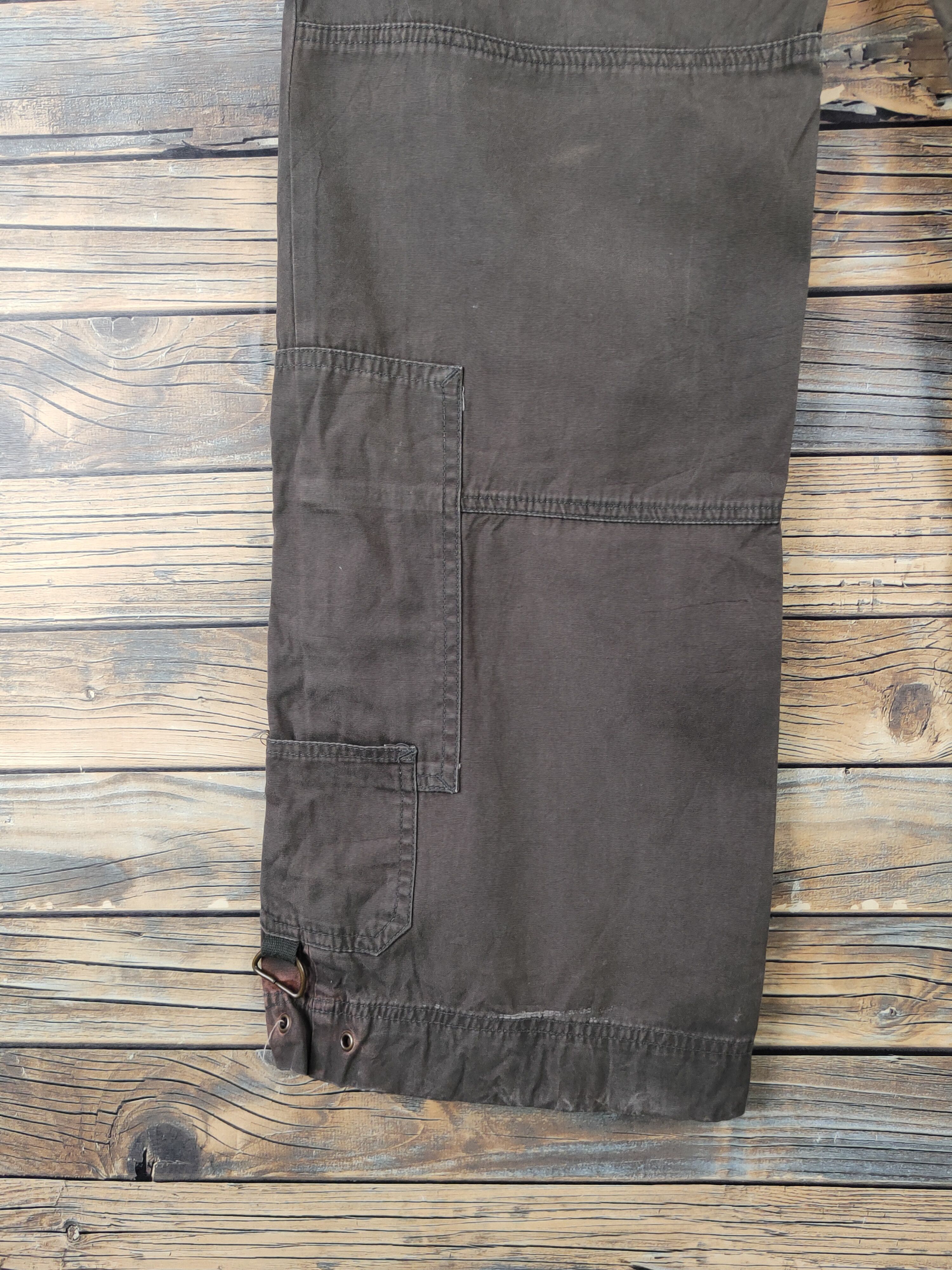 Japanese Brand DLL TBJ Jeans Brown Multipocket Tactical Cargo Pants #242 Size US 26 / EU 42 - 10 Thumbnail