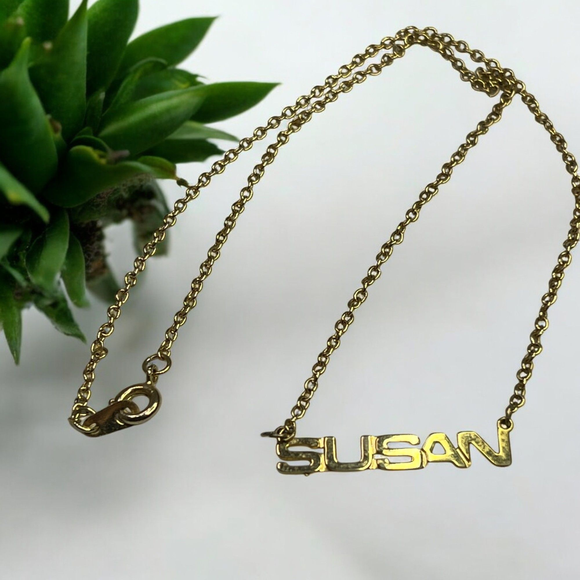 Designer Susan Women's Necklace on Gold Color 14” Alloy Chain Size ONE SIZE - 1 Thumbnail