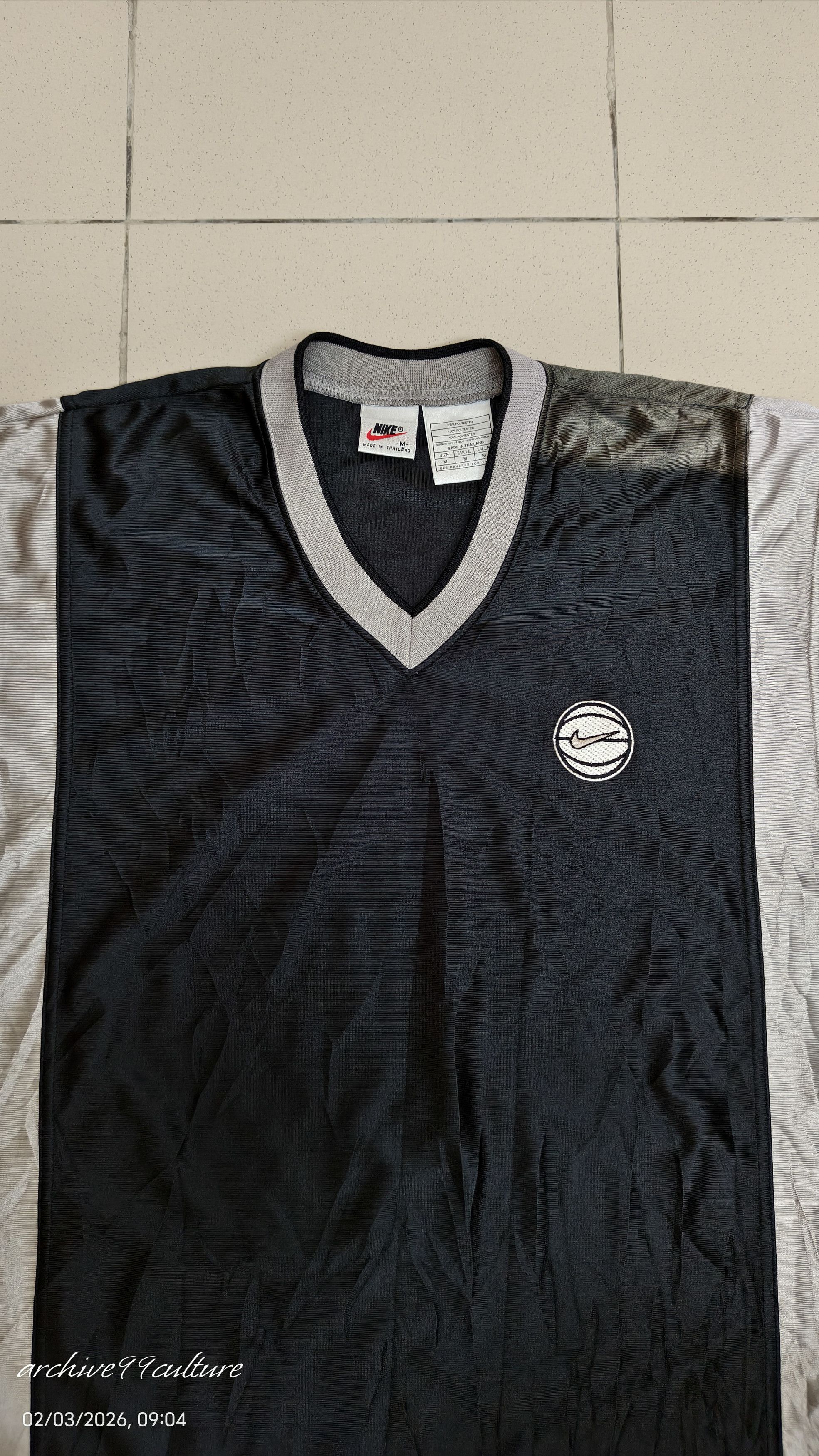 Nike Vintage 90s Nike Basketball Authentic Jersey Size US M / EU 48-50 / 2 - 9 Thumbnail