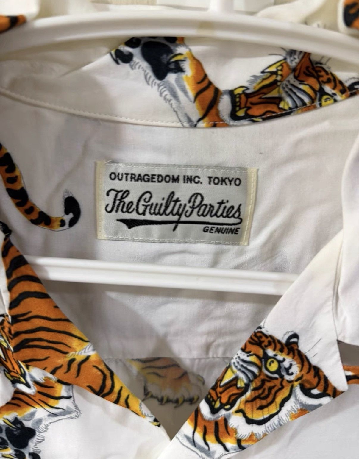 Wacko Maria WACKO MARIA Hundred Tigers Short Sleeve Shirt Size US XL / EU 56 / 4 - 2 Thumbnail