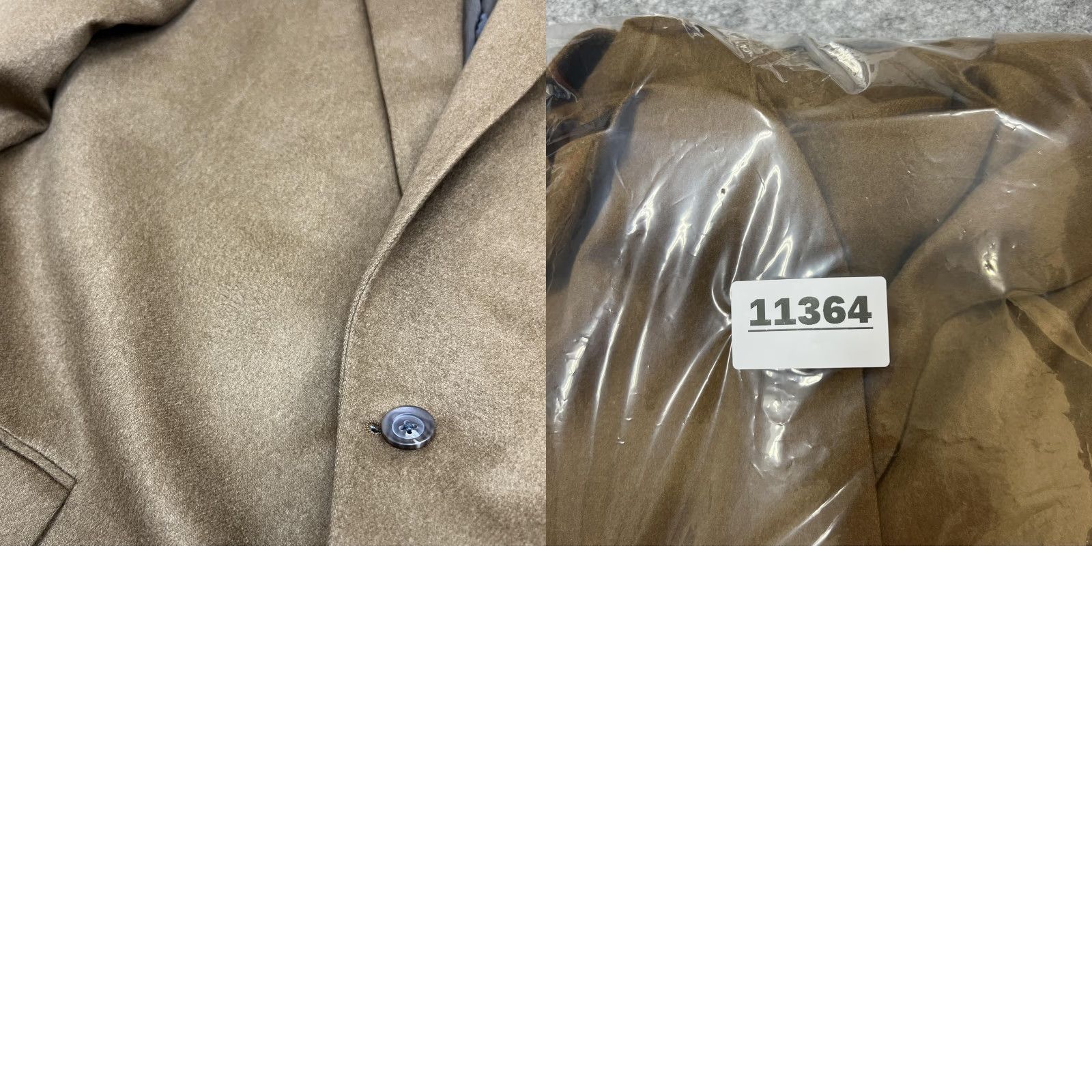 Jack Victor VINTAGE Jack Victor Blazer Sport Coat Mens 46 Brown 100% Cashmere Jacket Classic Canada Size 46R - 11 Thumbnail