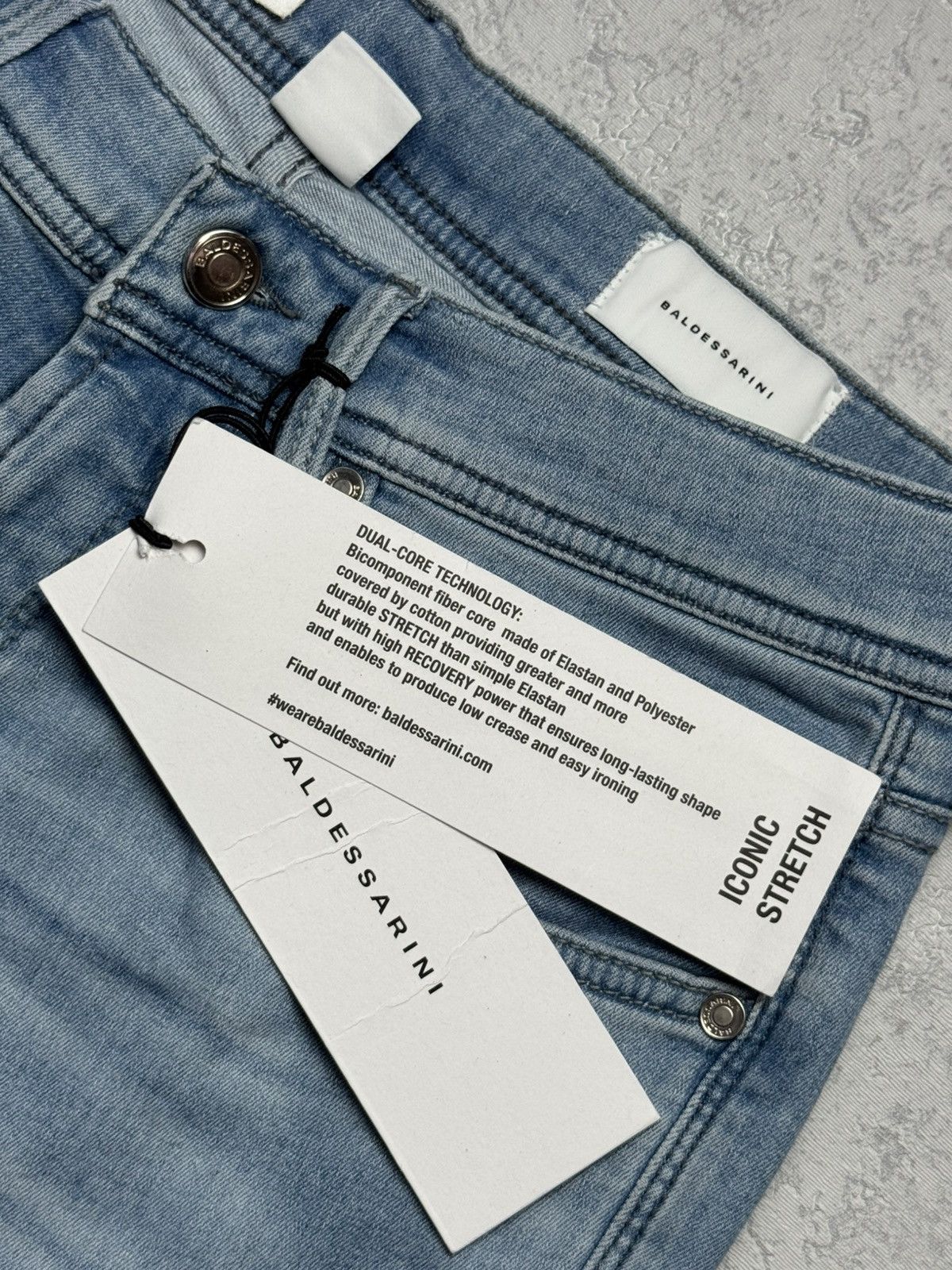 Baldessarini NWT Baldessarini Regular Fit BLD-JACK 16502 Light Blue Jeans Size US 31 - 13 Thumbnail