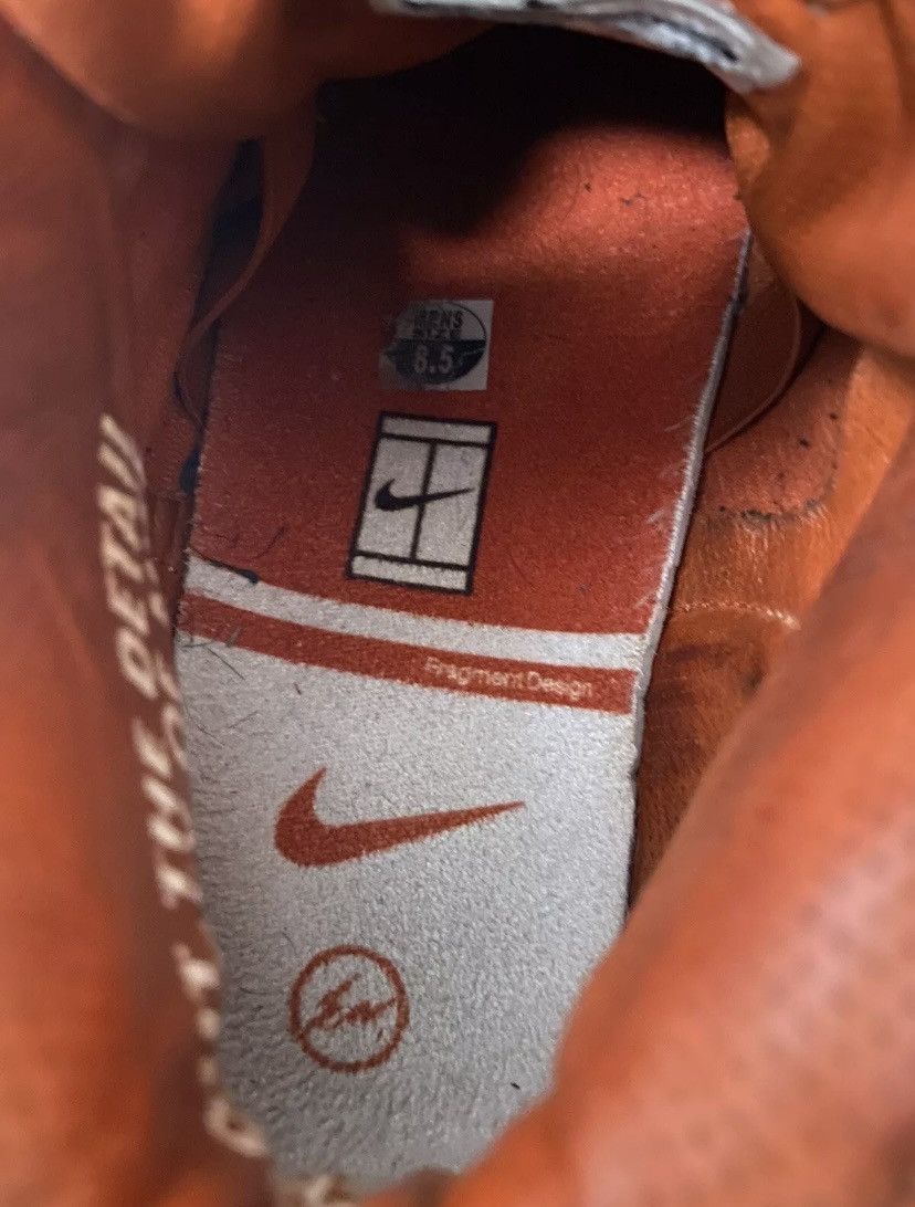 Fragment Design × Hiroshi Fujiwara × Nike Nike Air x Fragment Designs Trainer 1 Orange Size 8.5 Rare Size US 8.5 / EU 41-42 - 13 Thumbnail