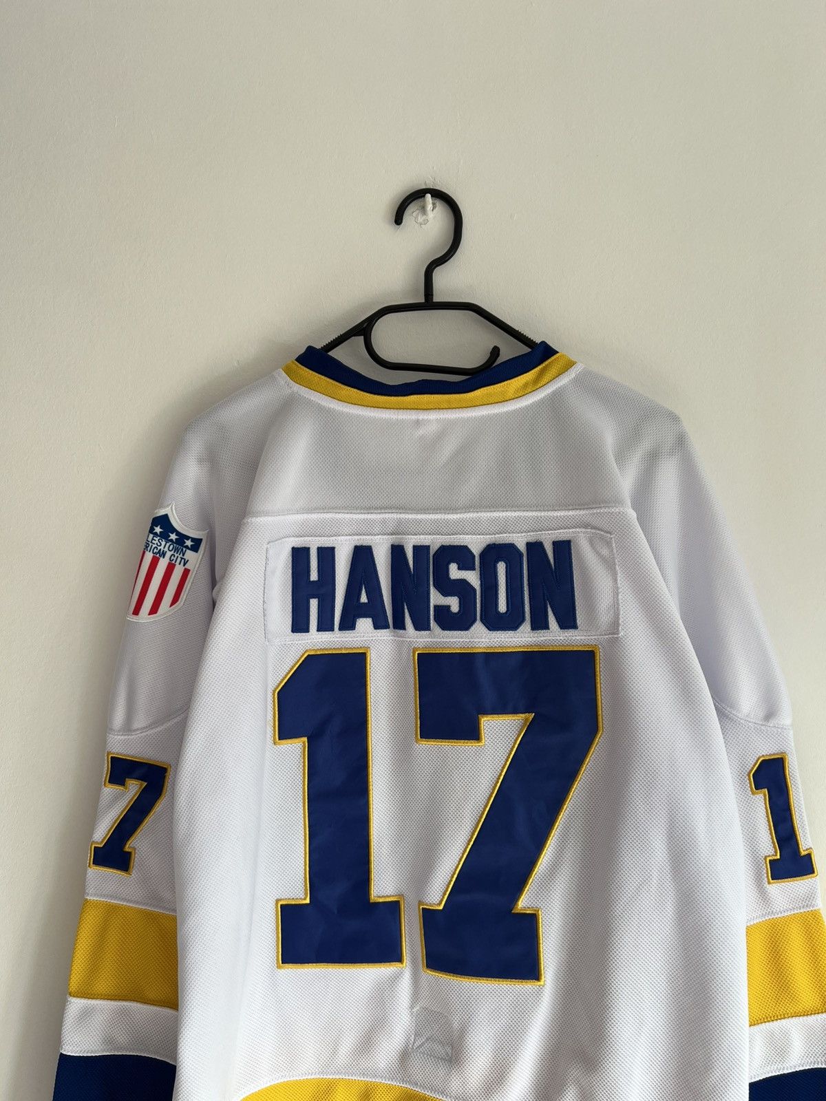 NHL Vintage Charlestown Chiefs Hanson Hockey Jersey Size US L / EU 52-54 / 3 - 4 Thumbnail