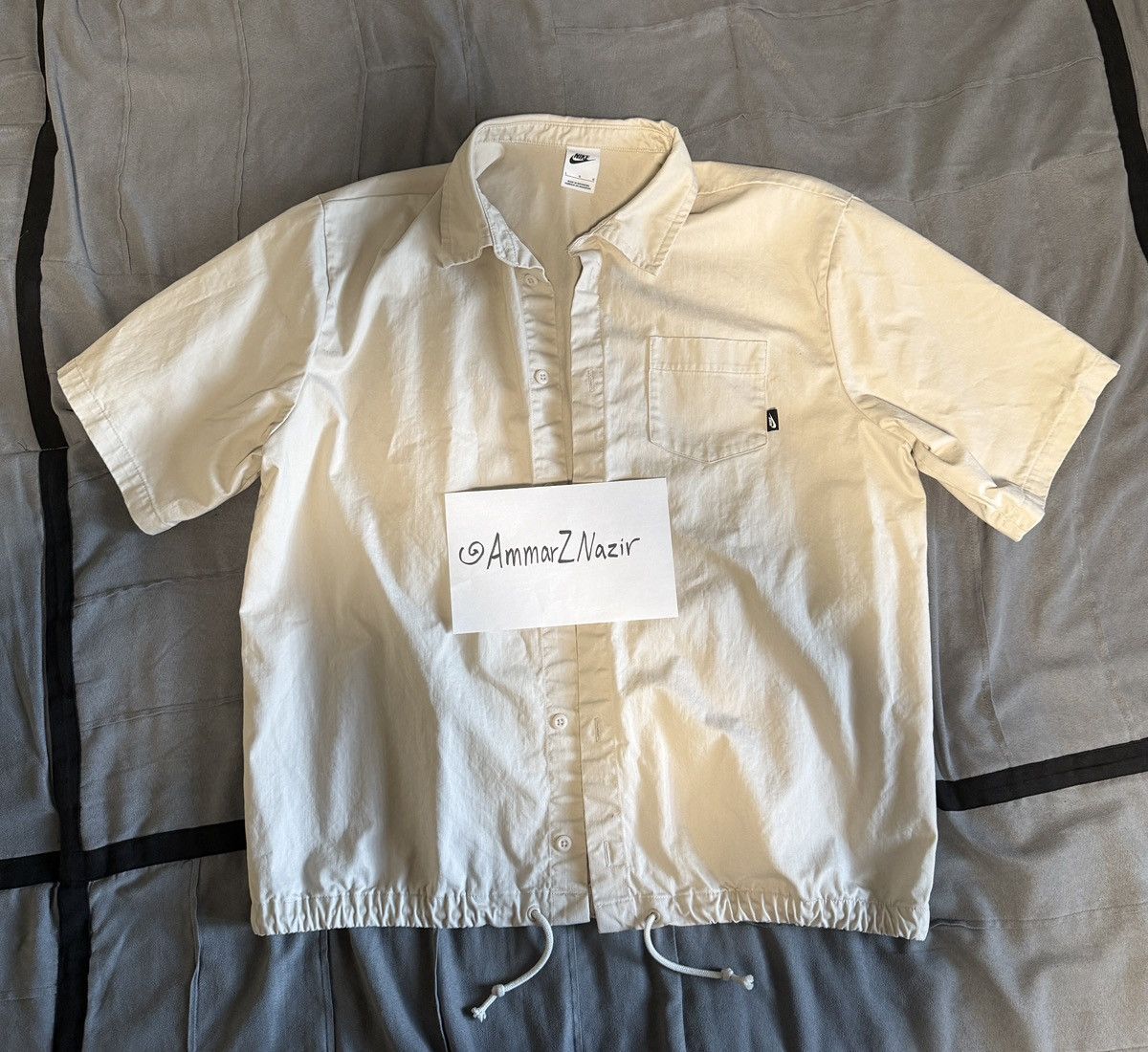 Nike Nike Button Up T Shirt Size US L / EU 52-54 / 3 - 1 Thumbnail