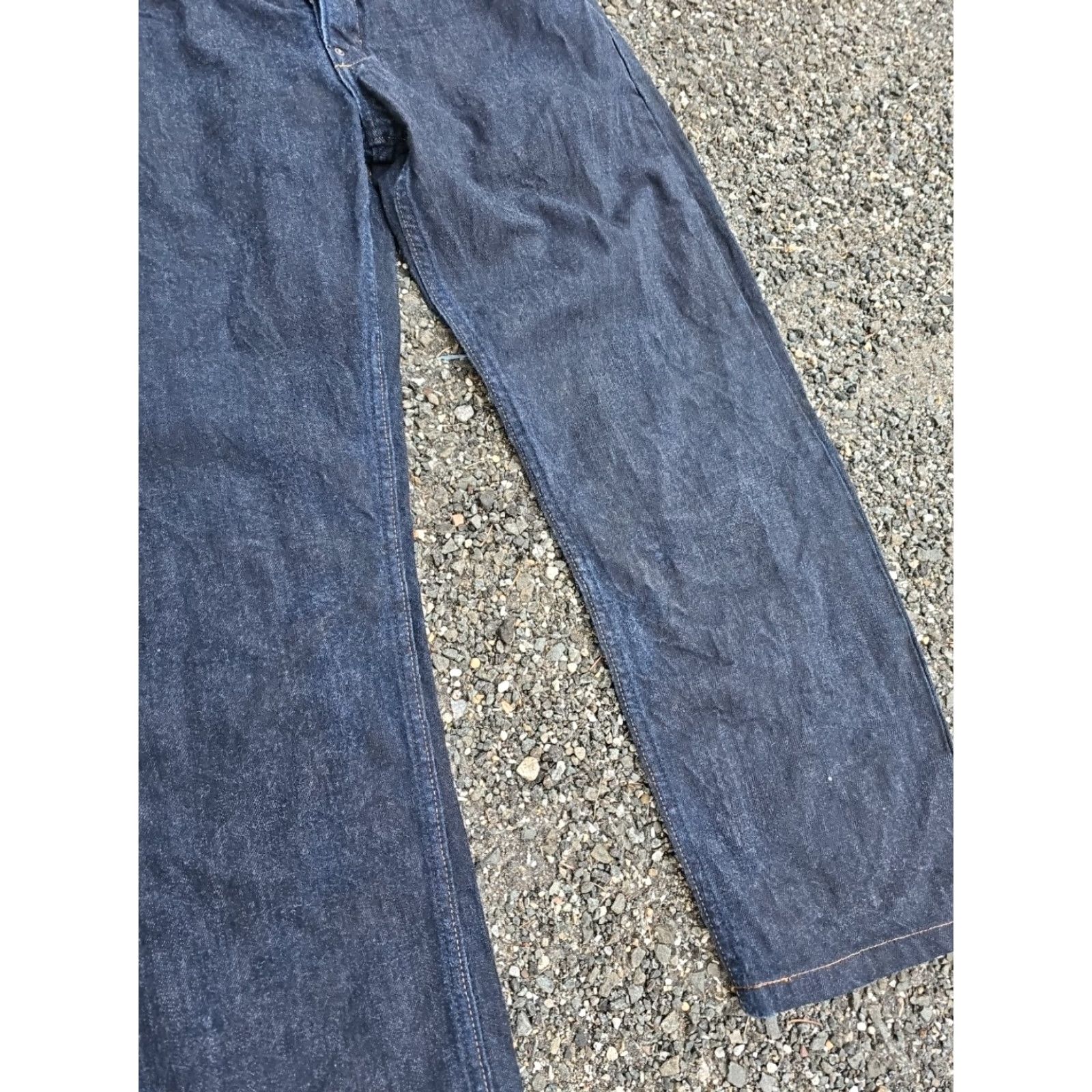 Gap GAP Y2K Morrison 1969 Dark Wash Jeans 36x29 Mens Regular Blue 36 29 Fading Pigment Dyed Vintage? Size US 36 / EU 52 - 2 Thumbnail