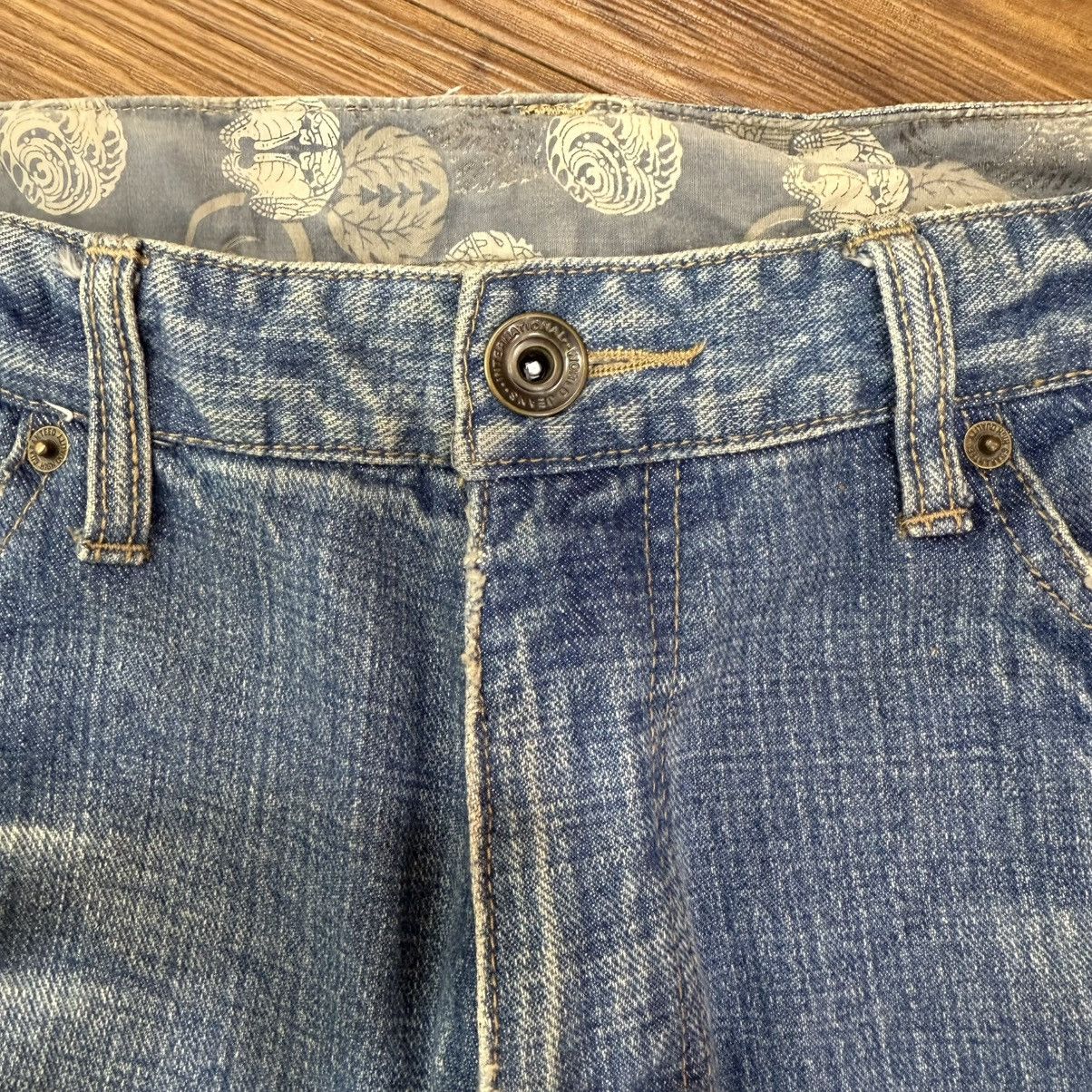 Japanese Brand W36 Vintage JAPAN embroided koi fish Jean denim pants Size US 36 / EU 52 - 5 Thumbnail